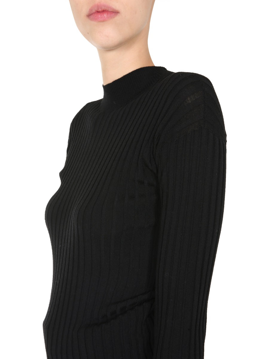 BOTTEGA VENETA Elegant Turtleneck Sweater with Elongated Sleeves