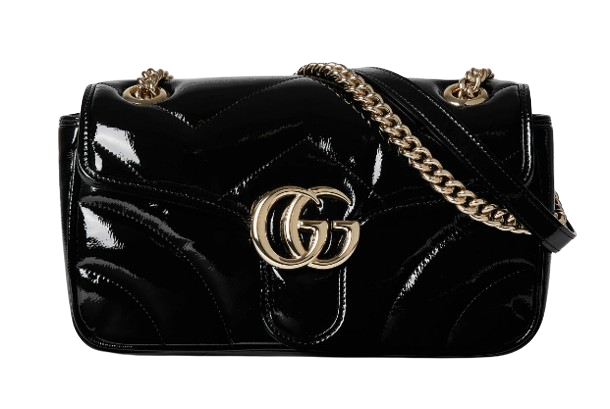 GUCCI Mini Patent Leather Handbag for Women