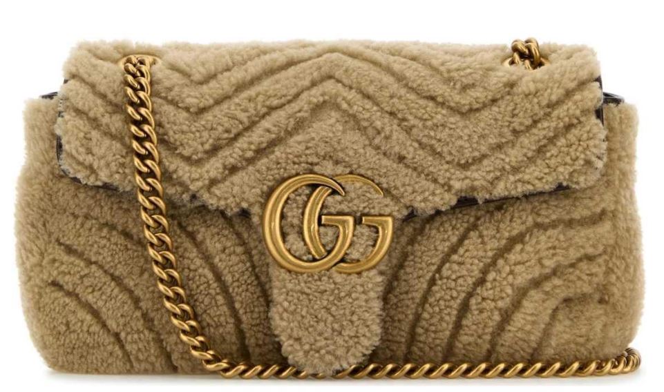 GUCCI Lamb Shearling Handbag (Mini)