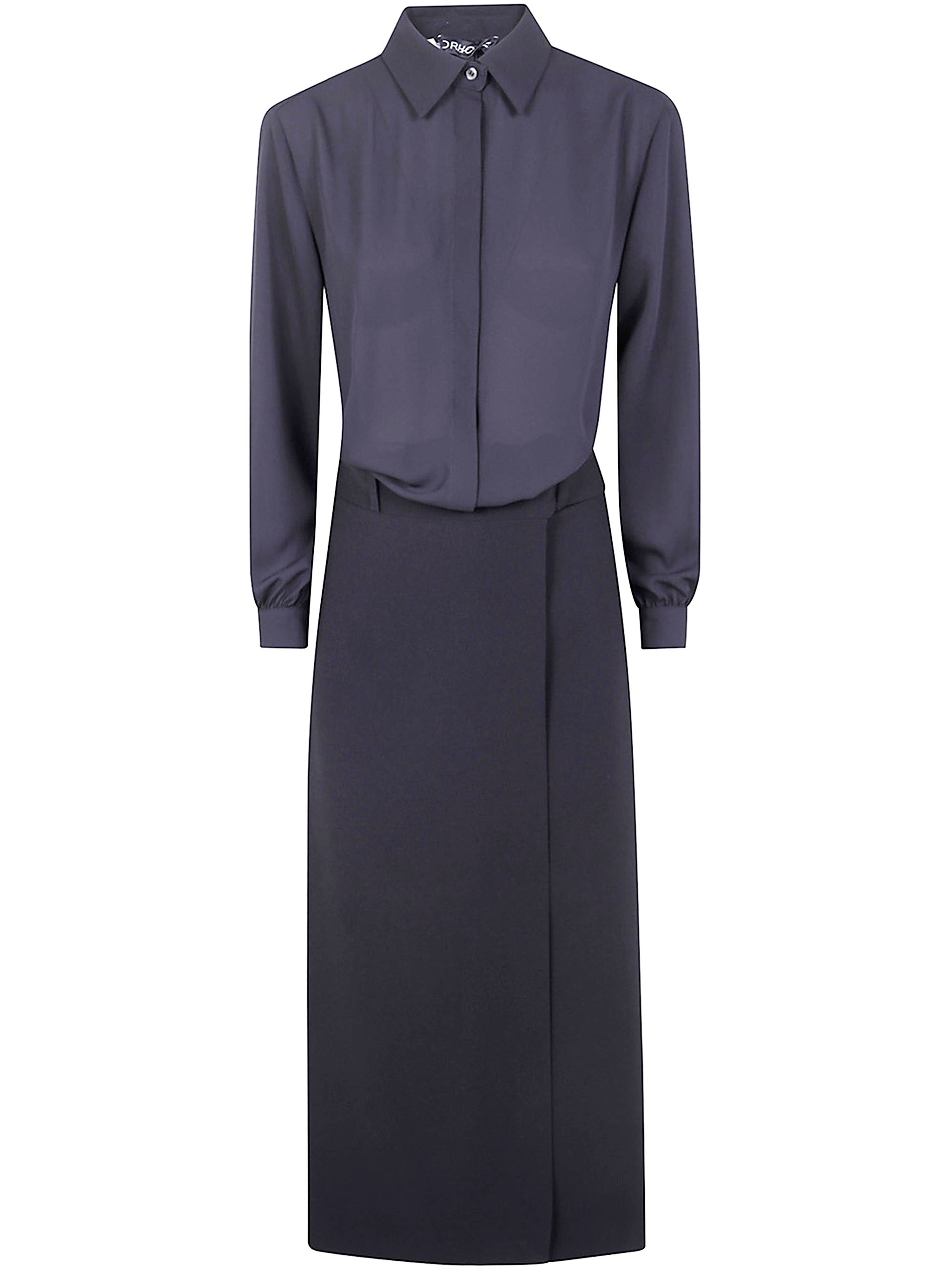 DRHOPE Chic Mini Shirt Dress for Women