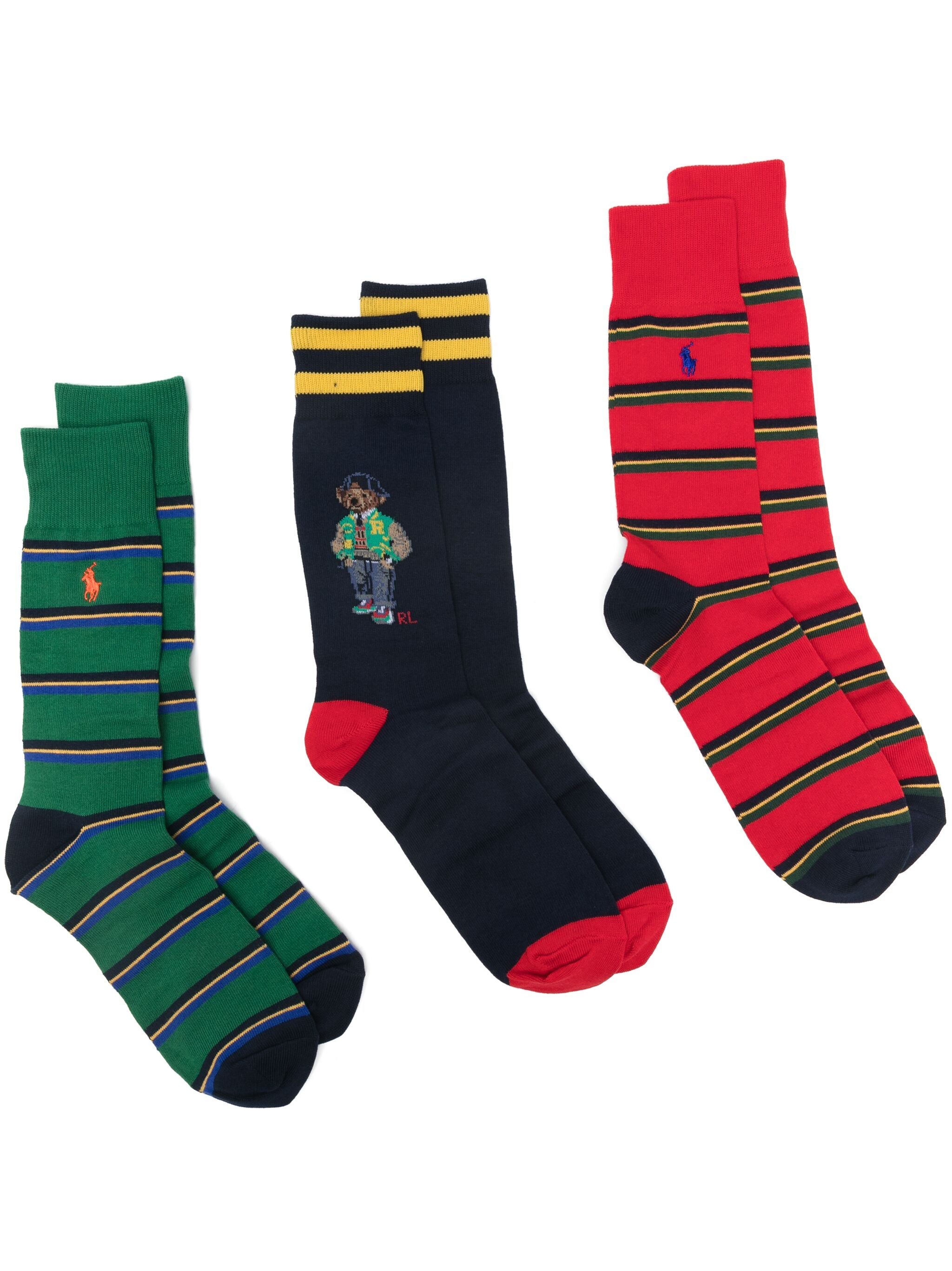 POLO RALPH LAUREN Heritage Gift Box Crew Socks - Men's
