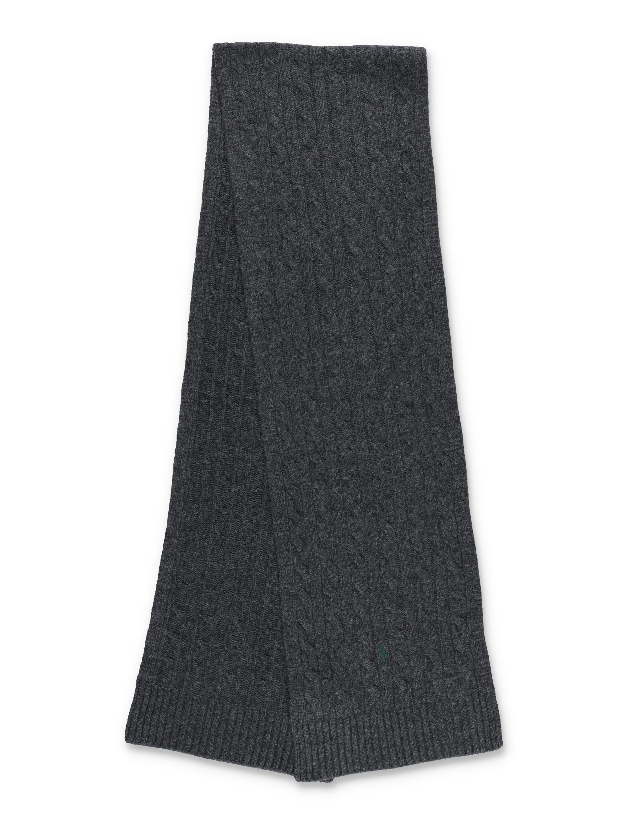 POLO RALPH LAUREN Wool-Blend Cable-Knit Scarf 183 cm