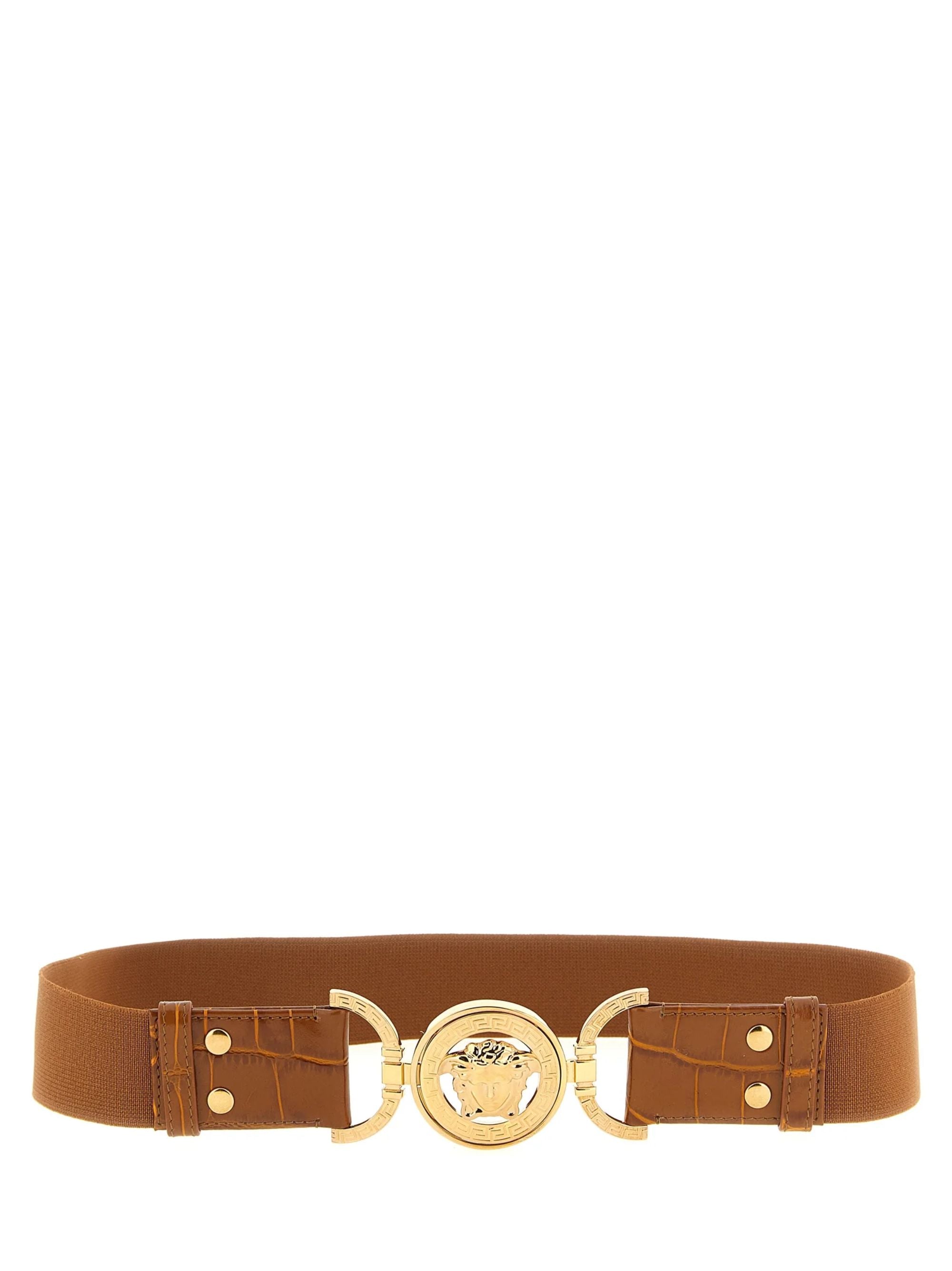 Versace Elegant Leather Belt for Women