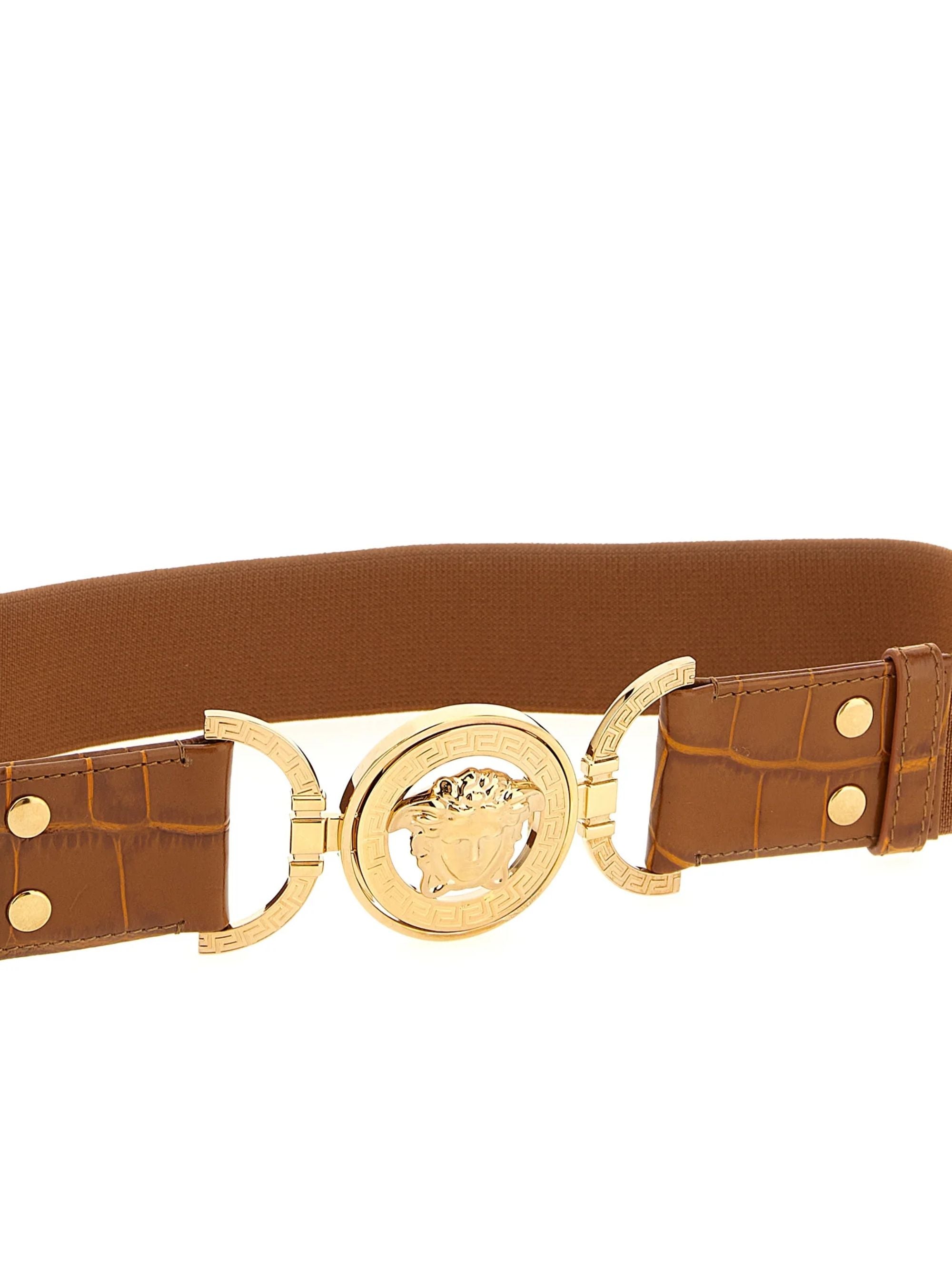 Versace Elegant Leather Belt for Women
