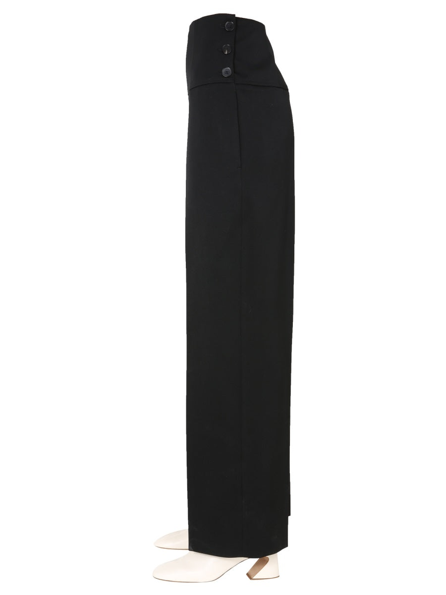 JIL SANDER Tailored Wide-Leg Trousers