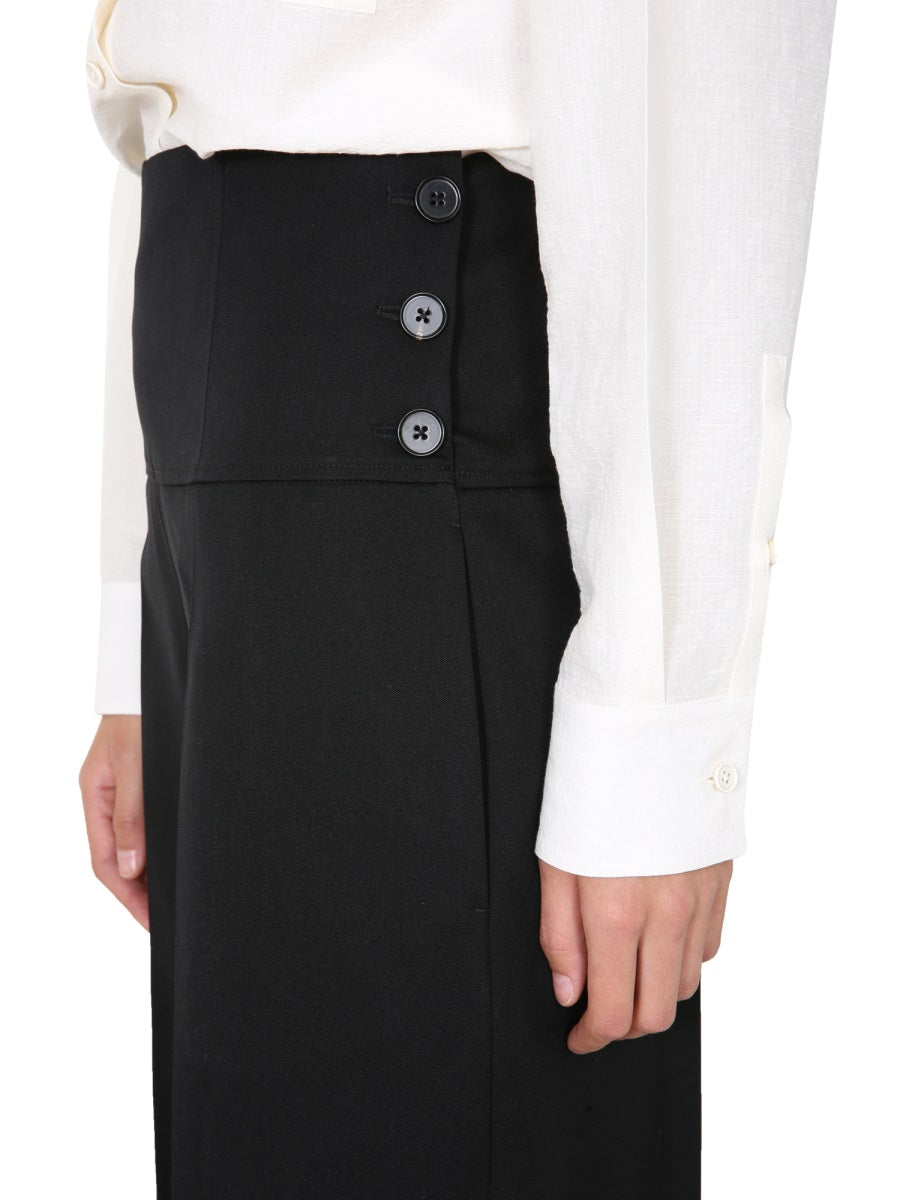 JIL SANDER Tailored Wide-Leg Trousers