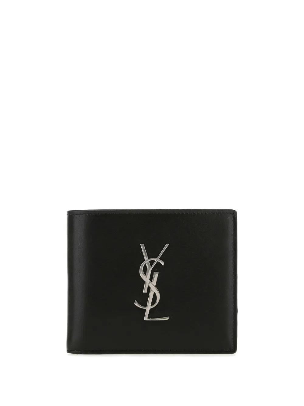 SAINT LAURENT Sleek East/West Monogram Wallet