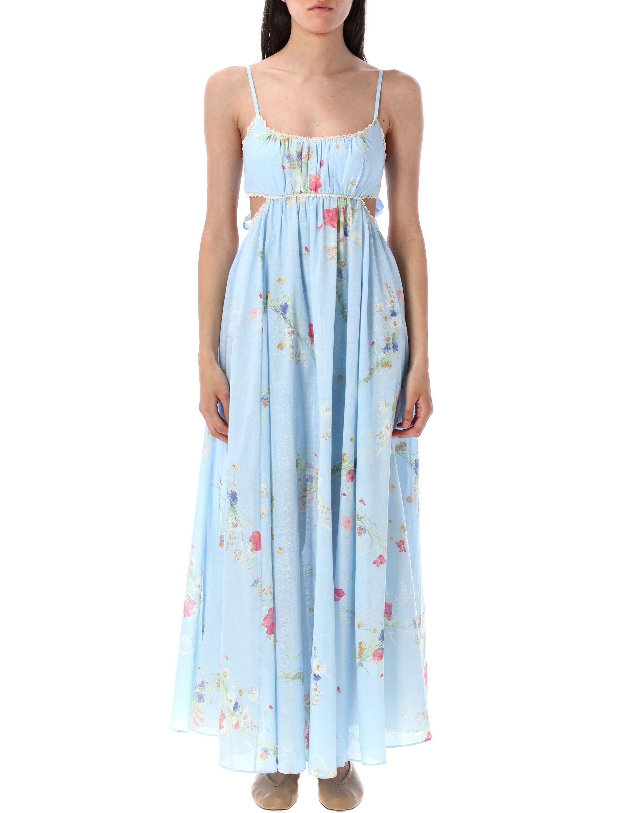 ZIMMERMANN Printed Cotton Maxi Dress