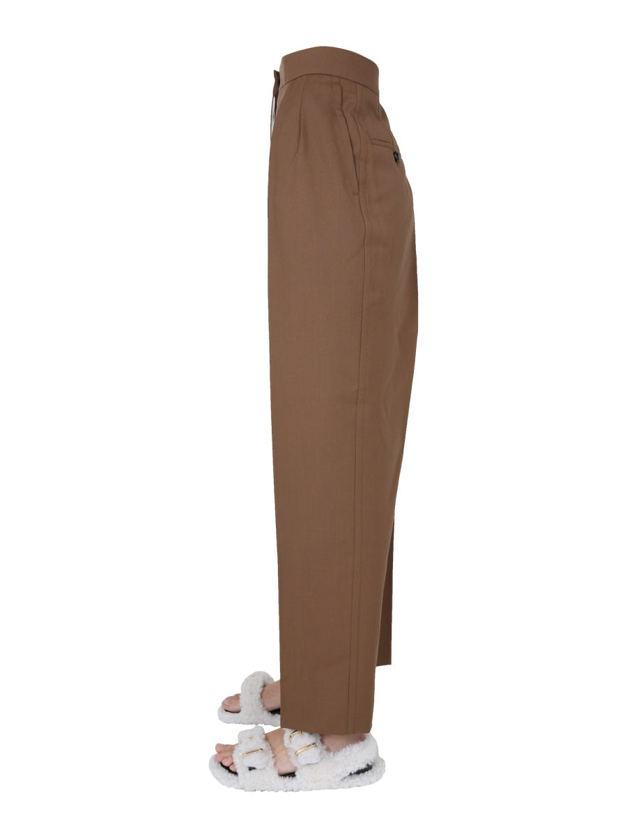 MARNI Chic Virgin Wool Trousers for Women