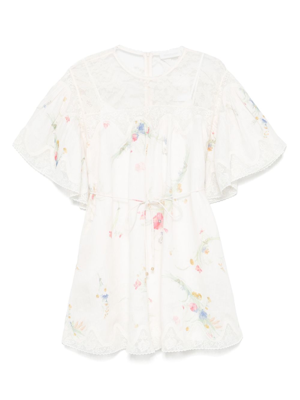 ZIMMERMANN Floral Print Mini Dress for Women
