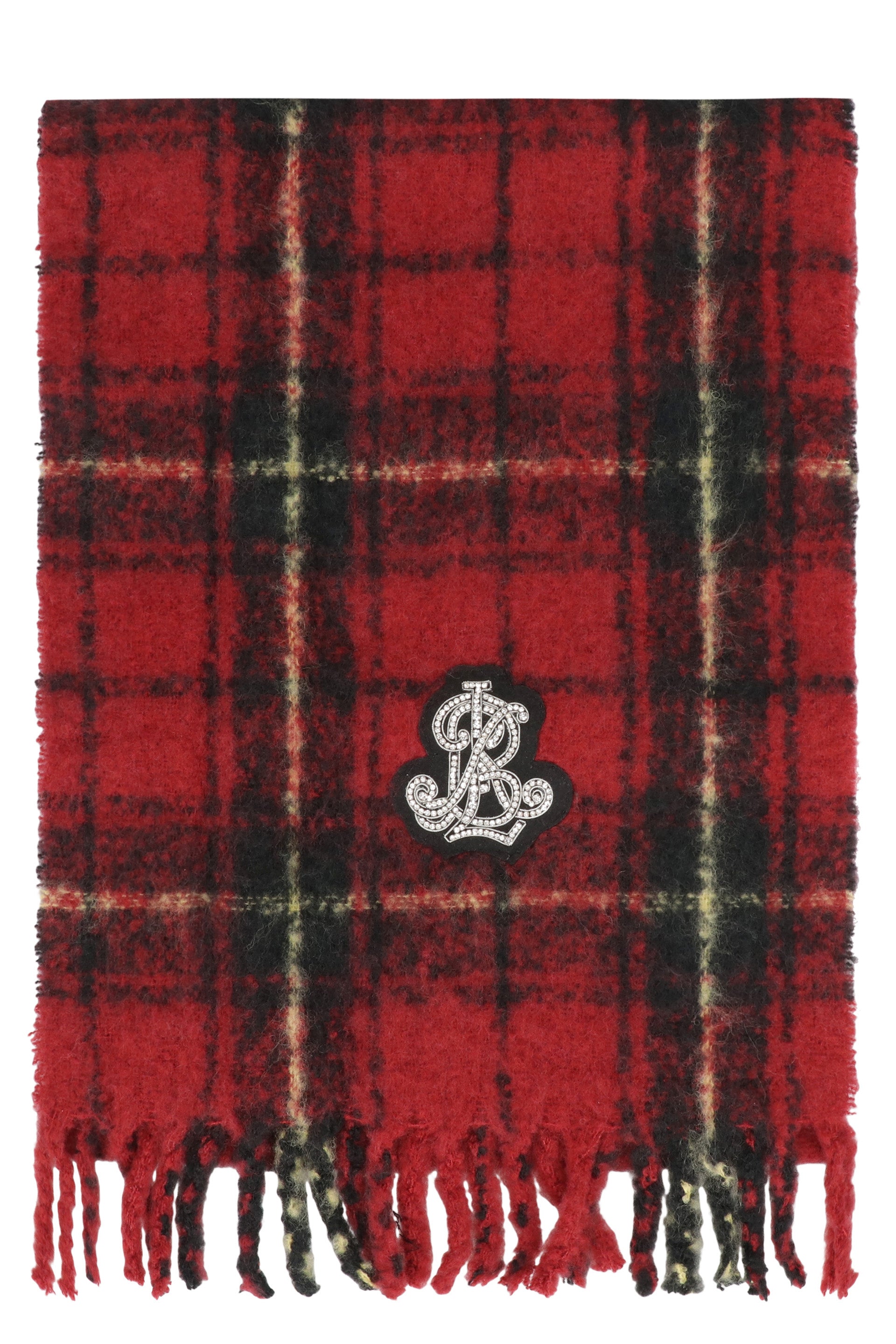 LAUREN RALPH LAUREN Wool Blend Tartan Scarf - 213.5X51 CM