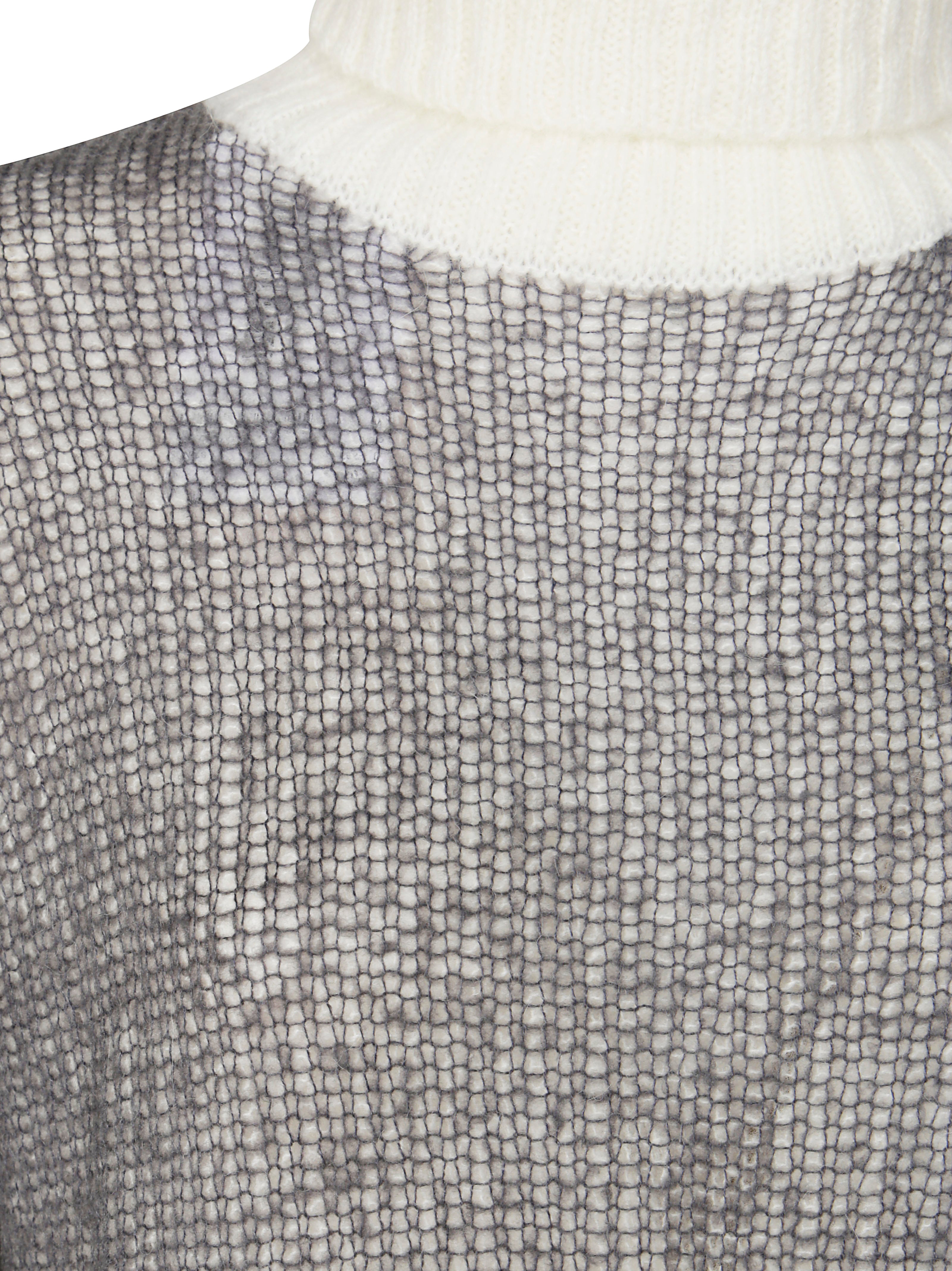 SUN 68 Bicolor Men's Crewneck Sweater - FW25