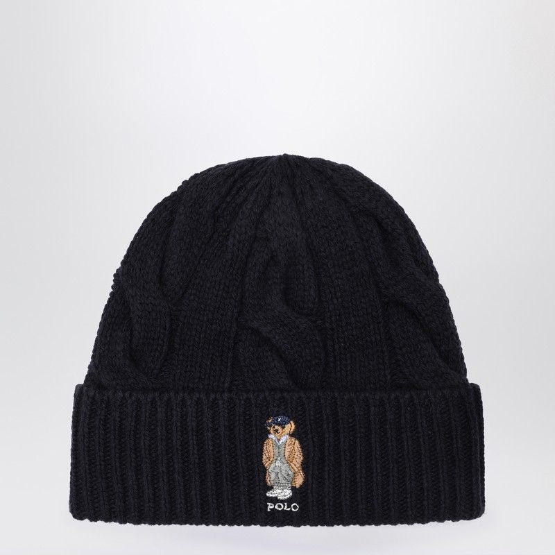 POLO RALPH LAUREN Wool Polo Bear Knit Hat for Women