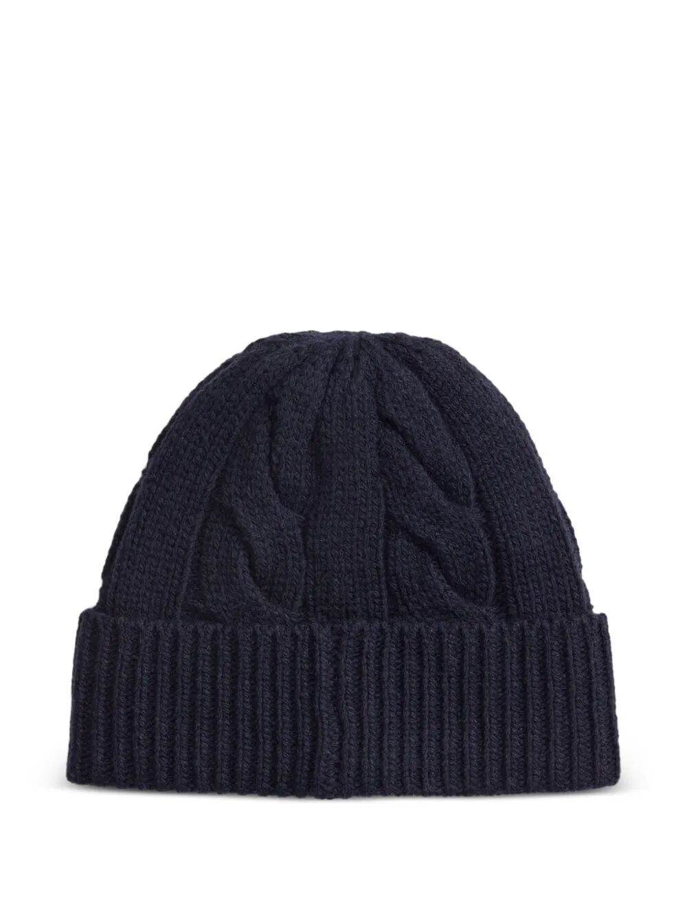 POLO RALPH LAUREN Wool Cable Beanie with Bear Detail