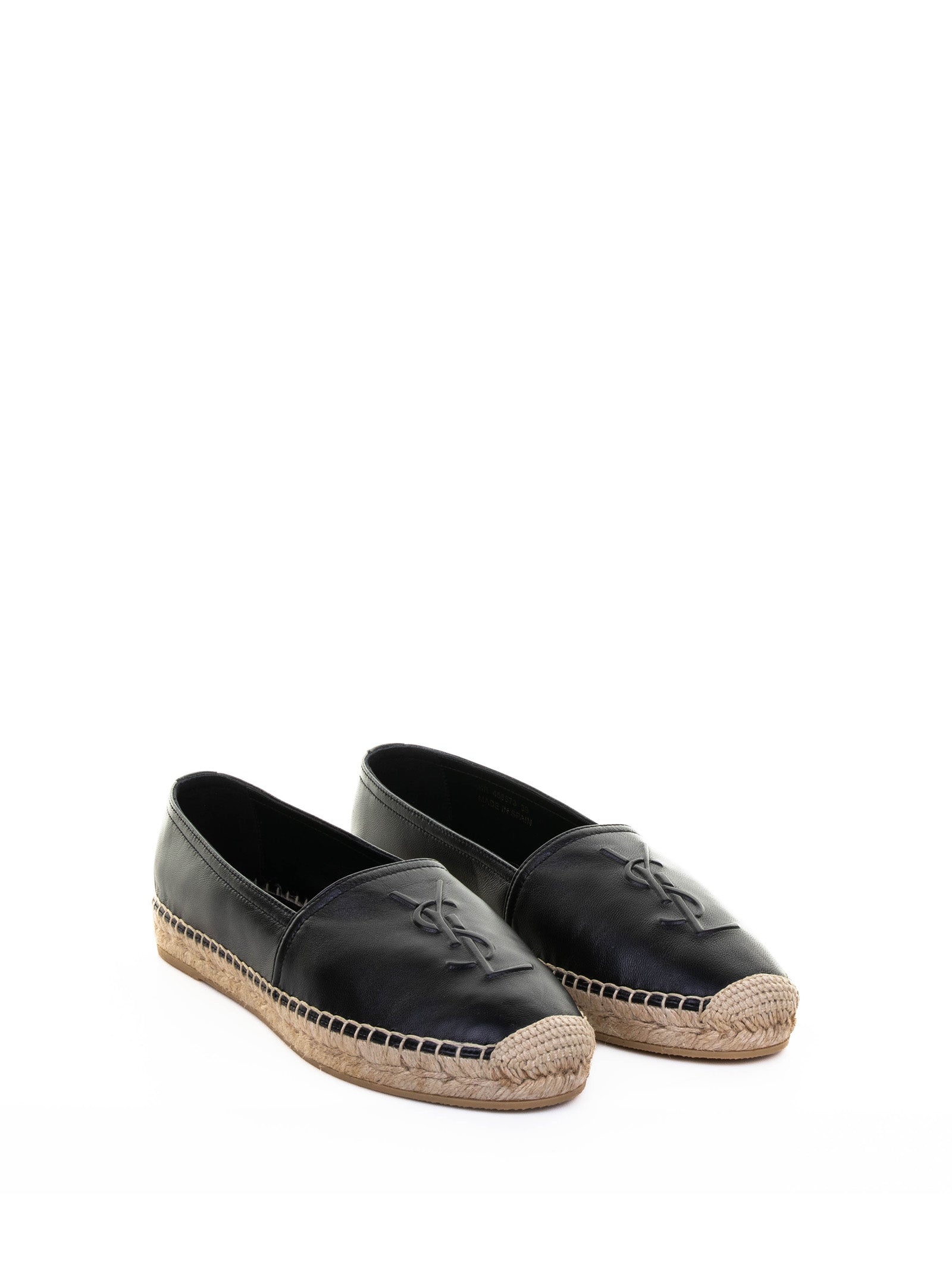 SAINT LAURENT Stylish Espadrilles with Monogram Detail - 3 cm Sole