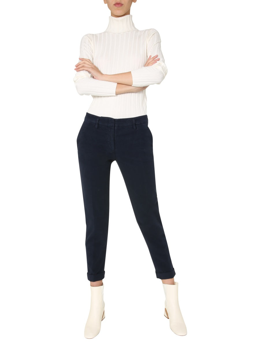 ASPESI Slim Fit Trousers for Women