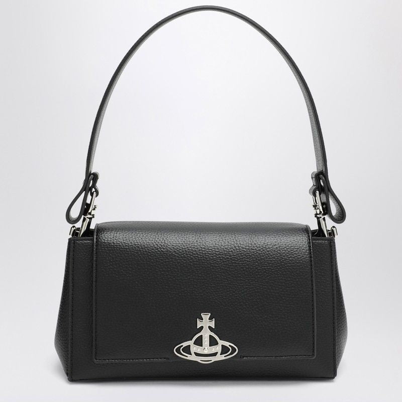 VIVIENNE WESTWOOD Medium Smooth Shoulder Bag with Removable Strap