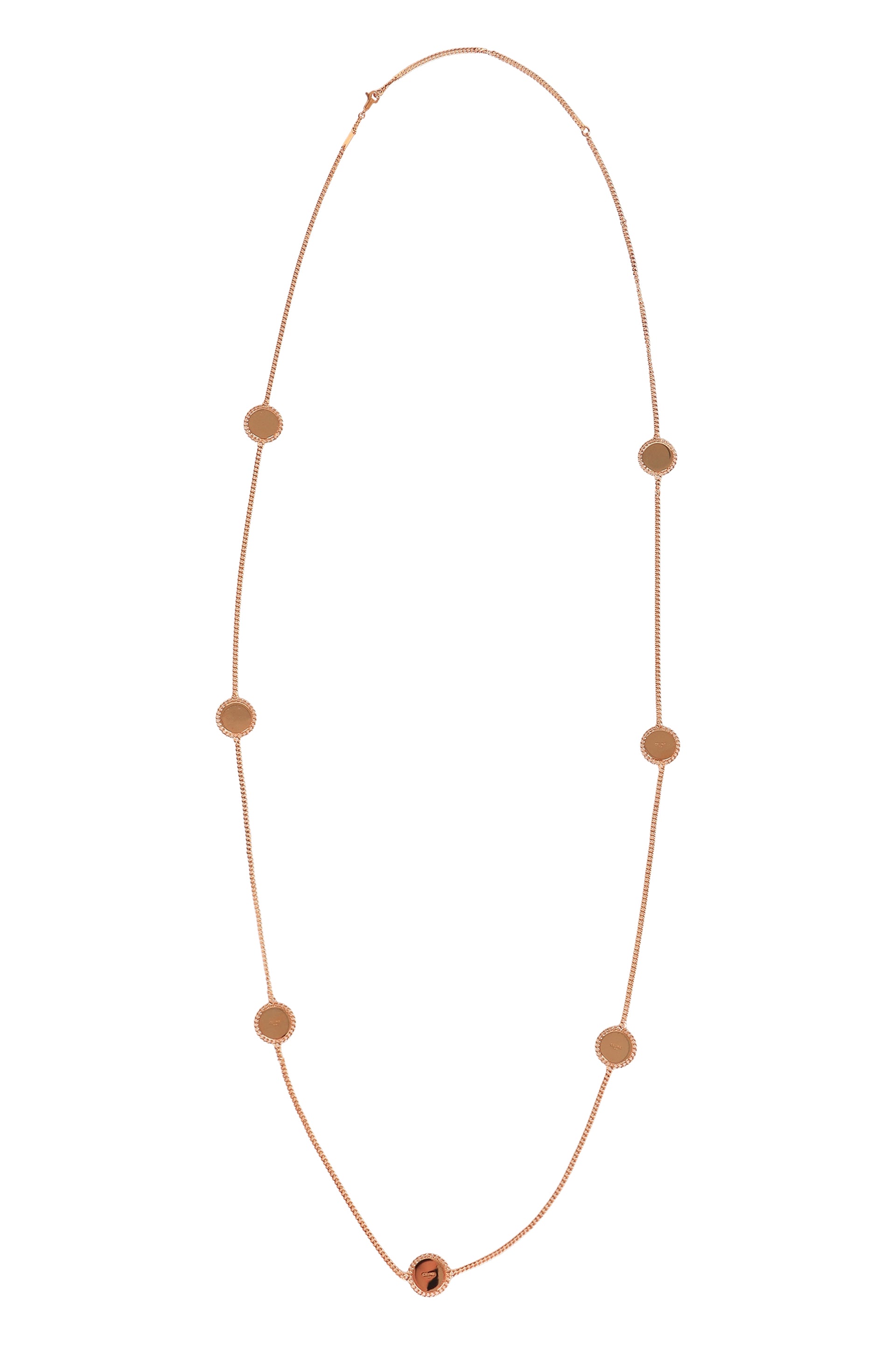 CELINE Heirloom Medallion Sautoir Necklace - 105 cm