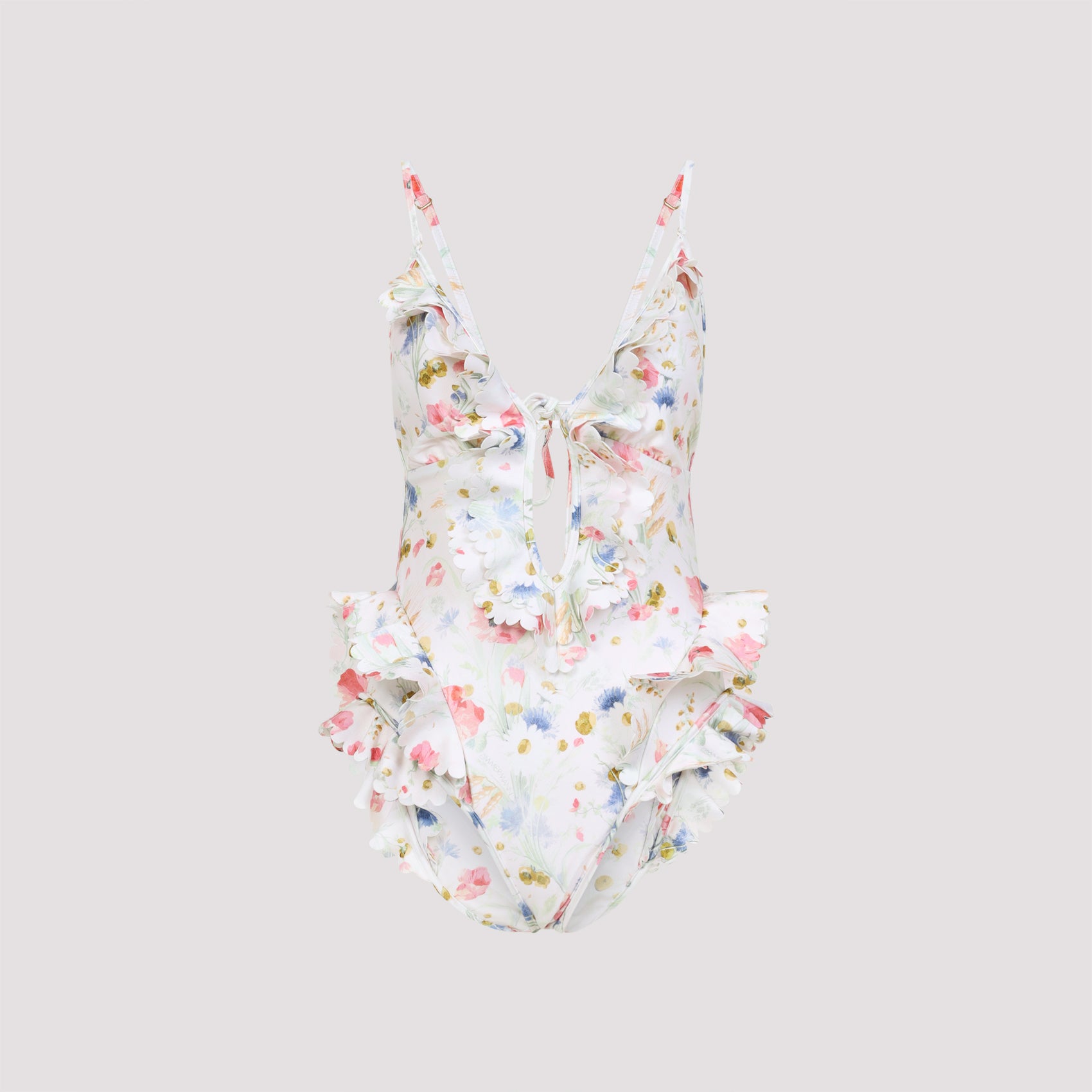 ZIMMERMANN Lucky Waterfall Frill One-Piece Swimwear