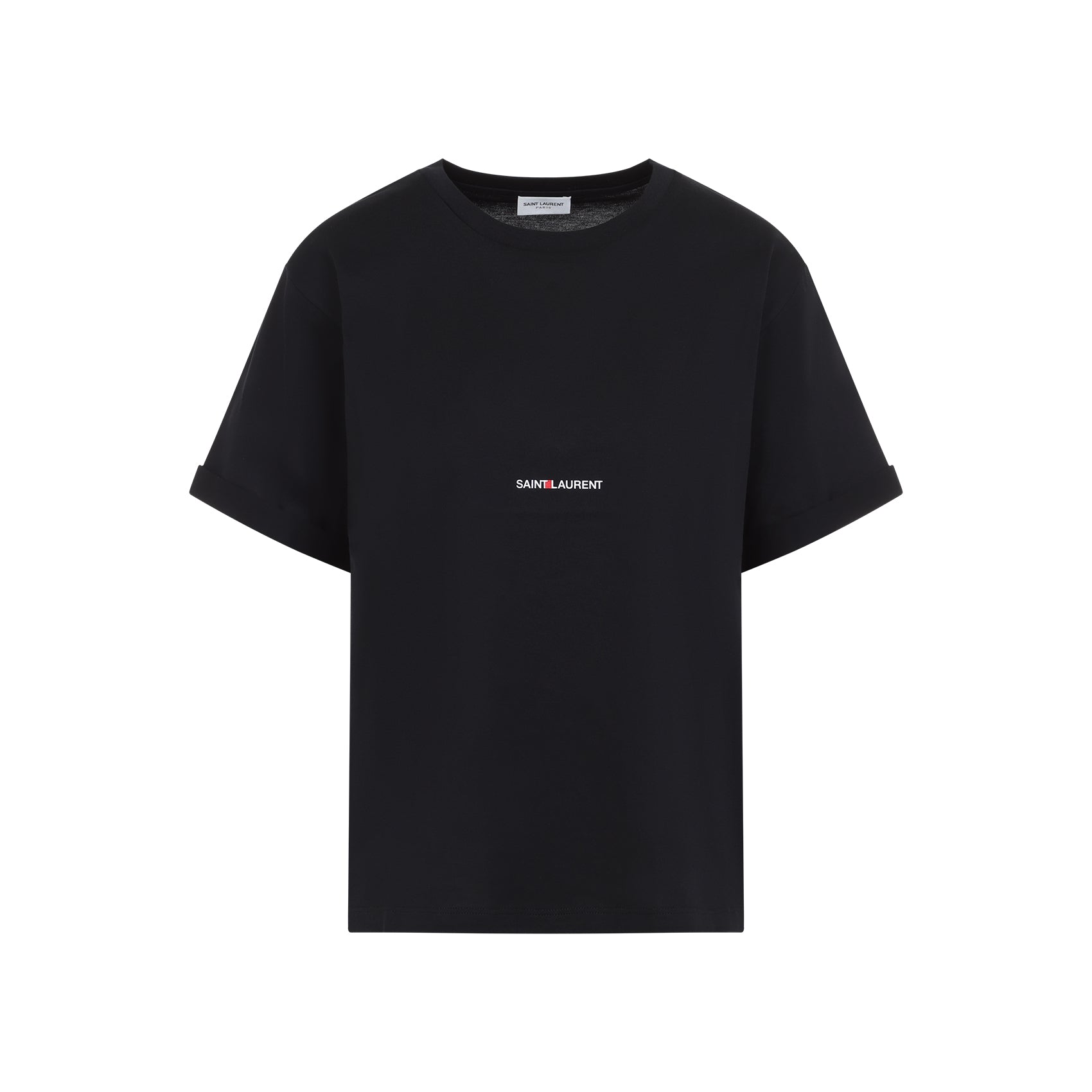 SAINT LAURENT Cotton Logo T-Shirt