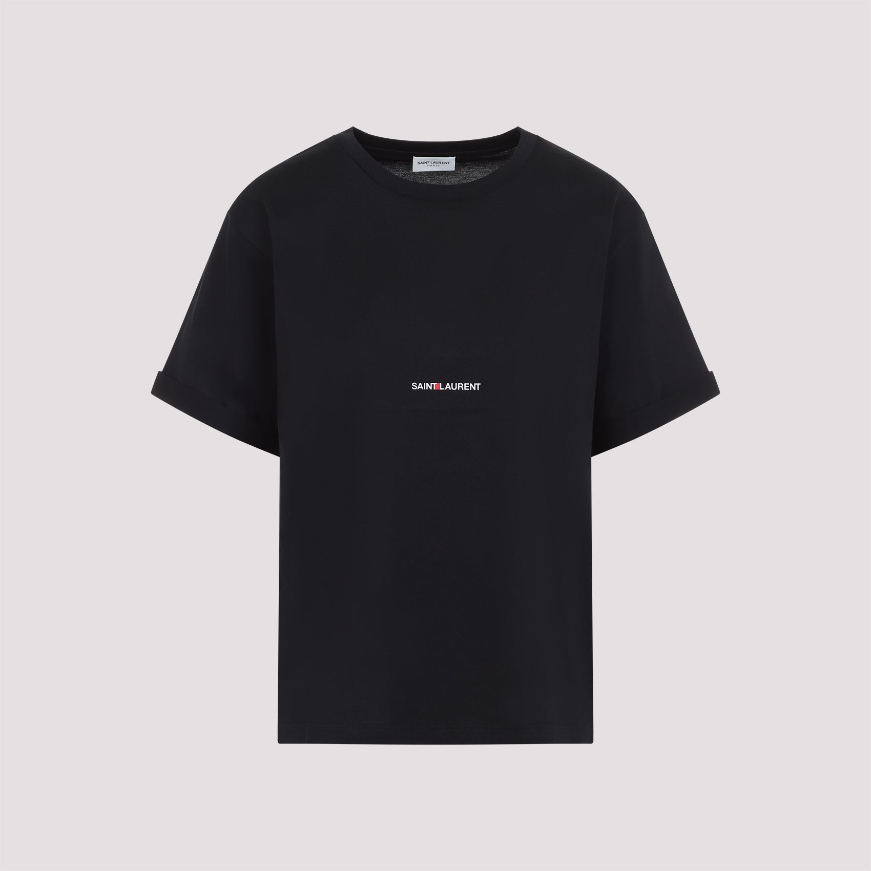 SAINT LAURENT Cotton Logo T-Shirt