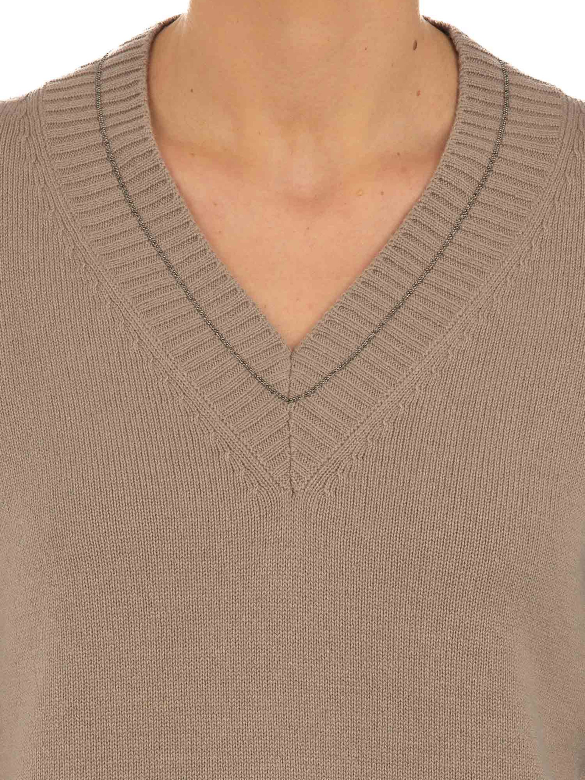 LE TRICOT PERUGIA Elegant Wool-Silk Pullover for Women