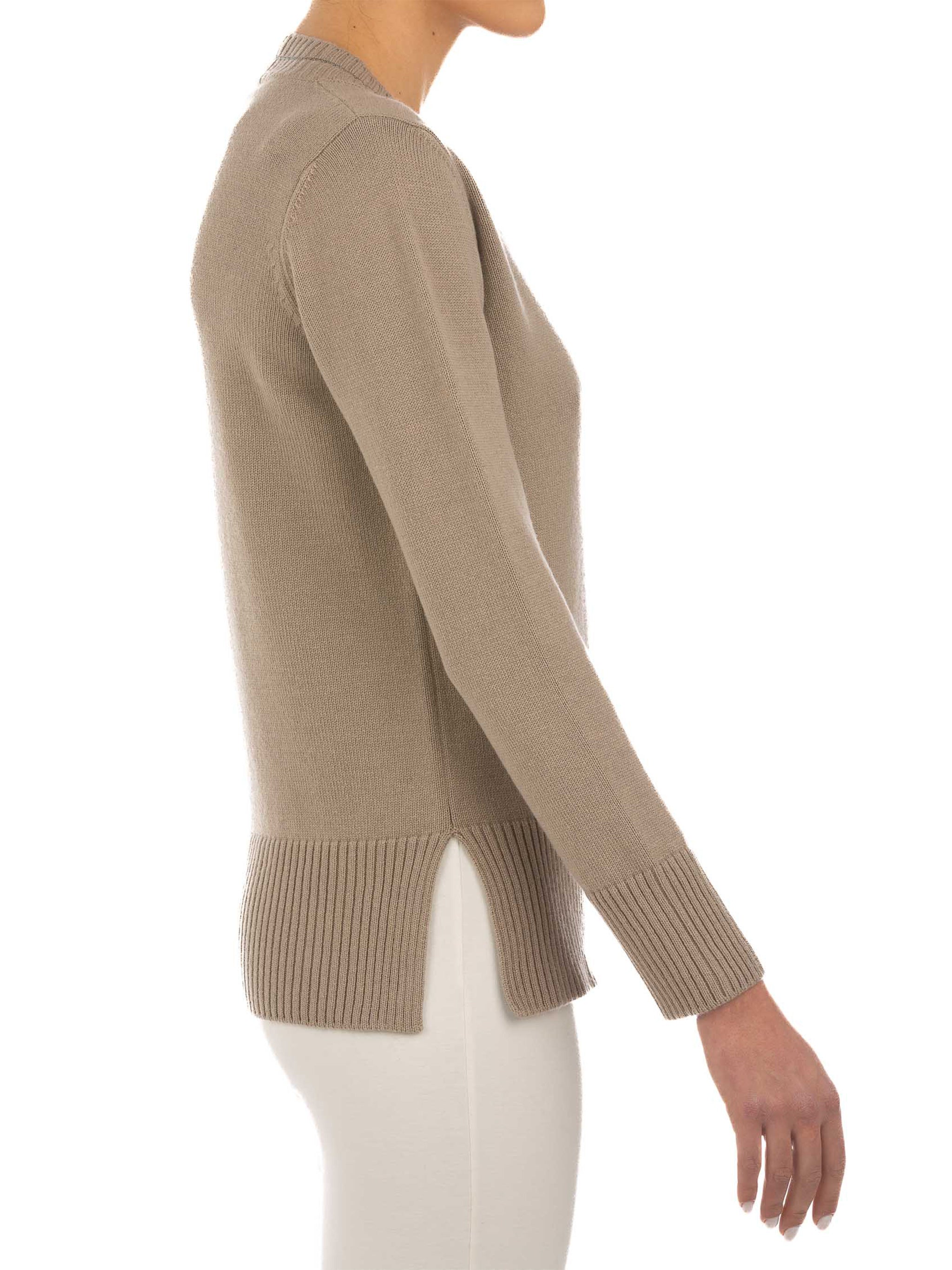 LE TRICOT PERUGIA Elegant Wool-Silk Pullover for Women