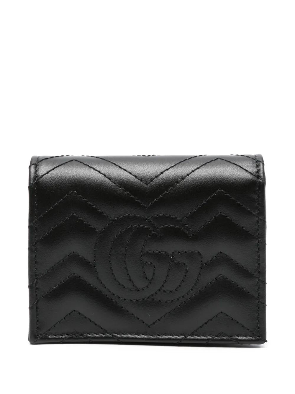 GUCCI Mini Chevron Pattern Wallet