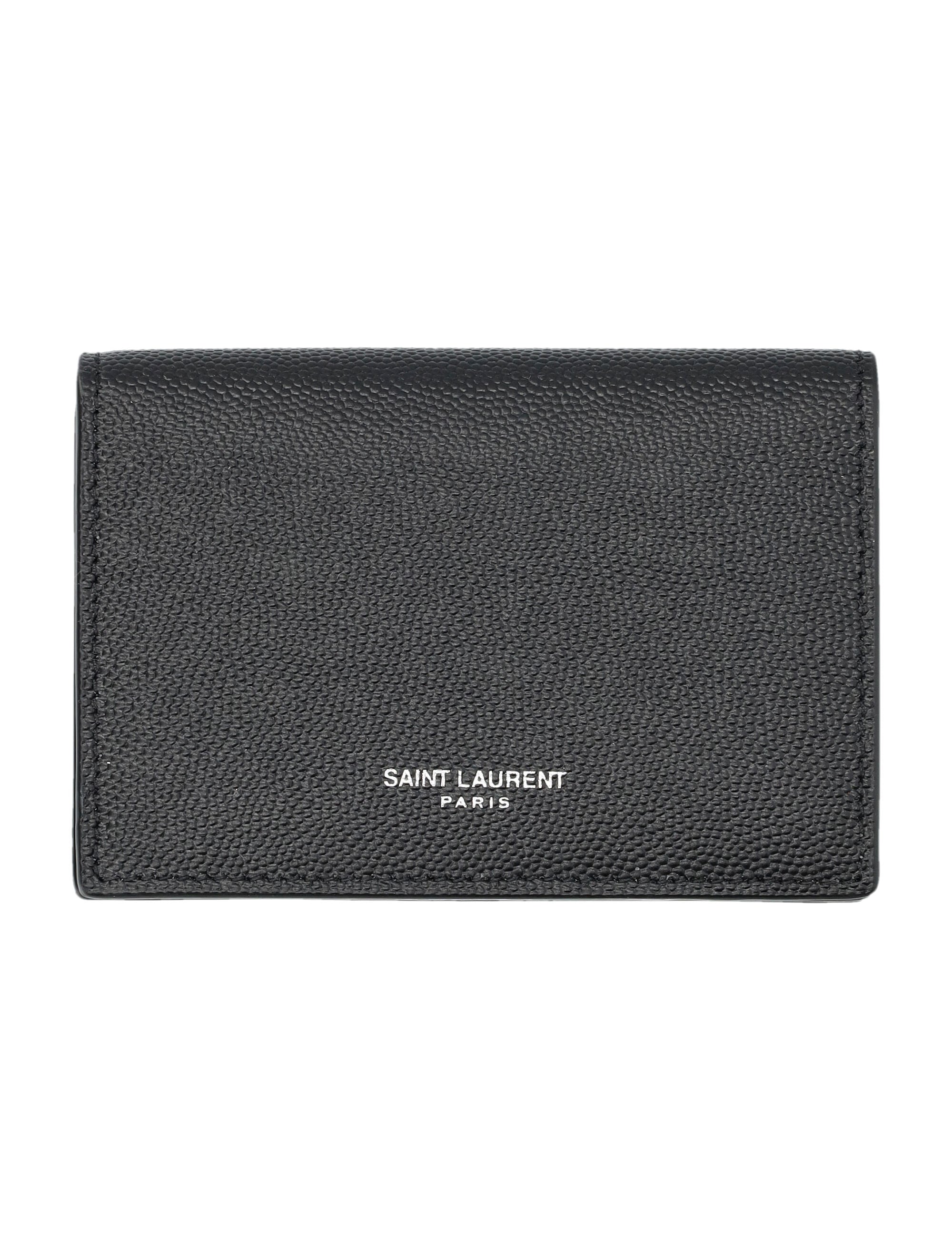 SAINT LAURENT Mini Flap Card Holder