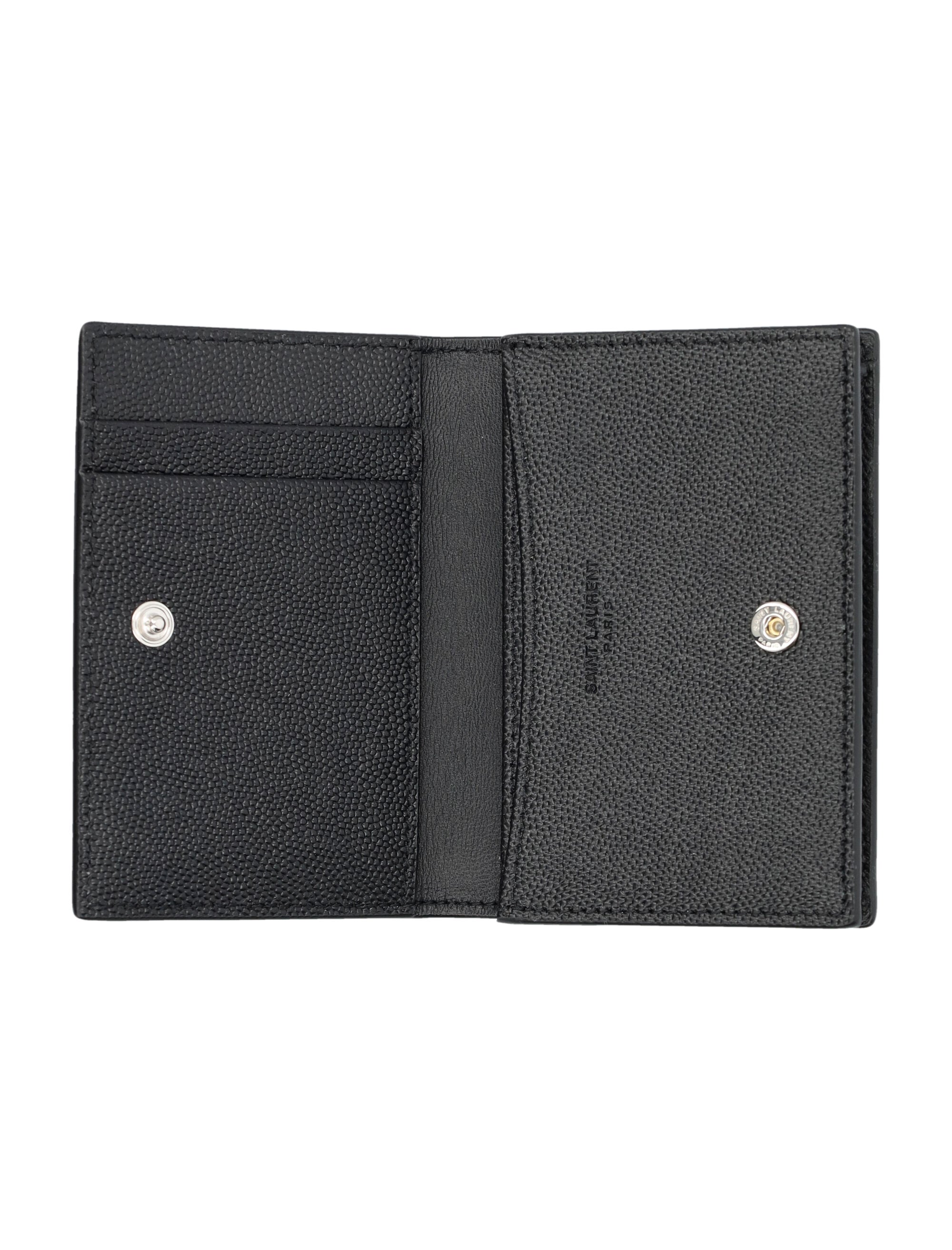 SAINT LAURENT Mini Flap Card Holder