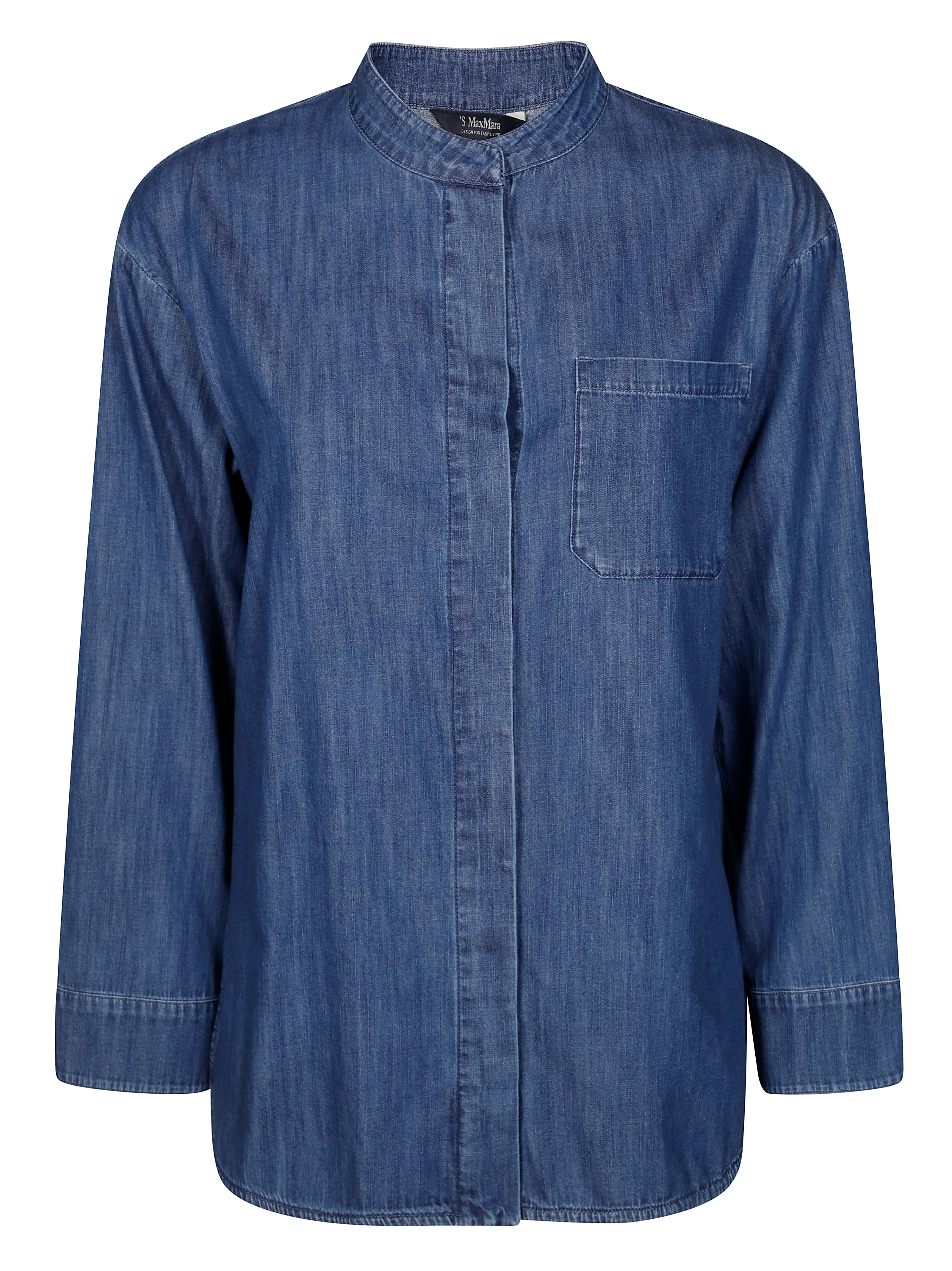'S MAX MARA Men's Denim Coreana Shirt