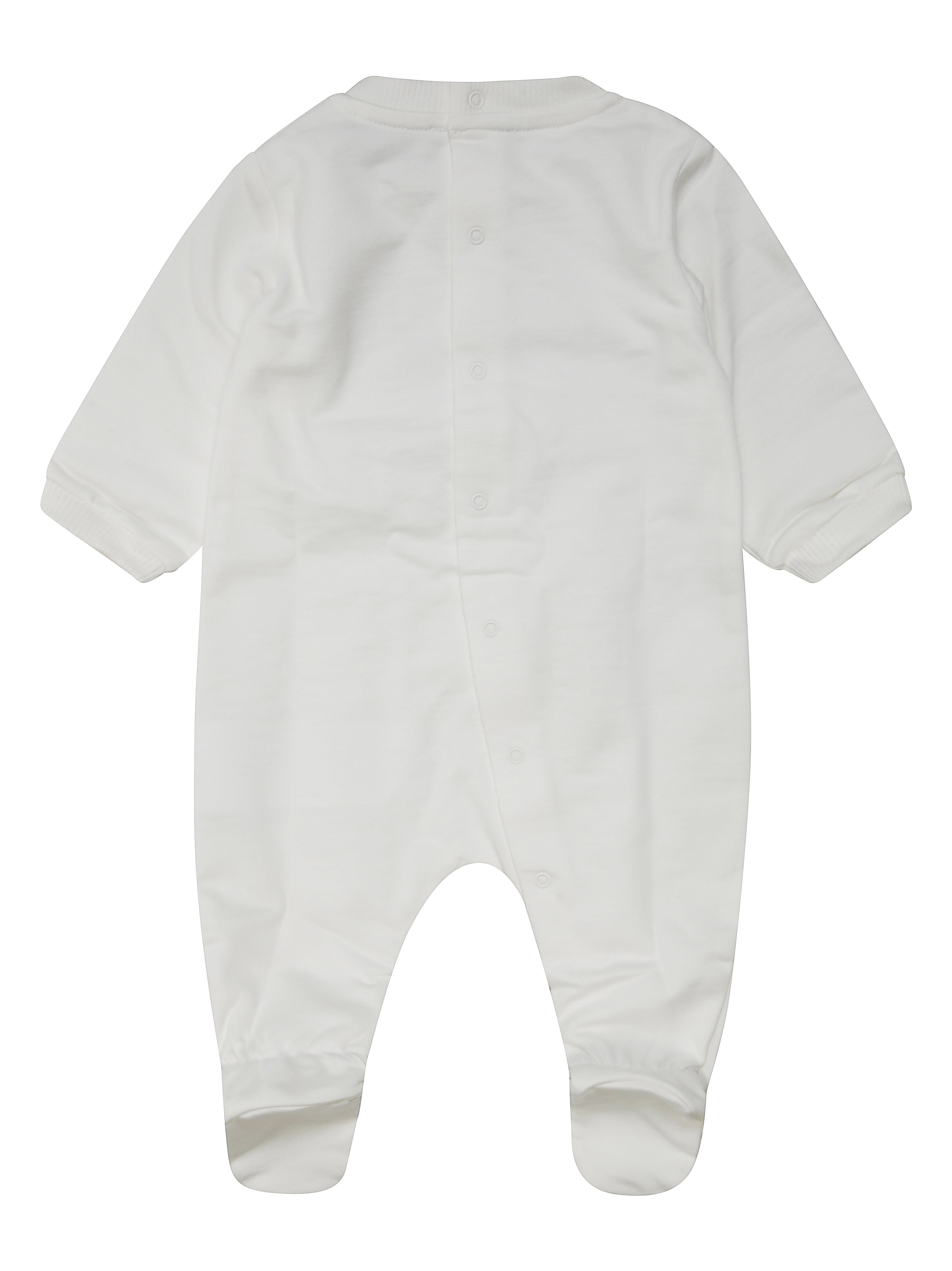 MOSCHINO BABY Mini Playful Jumpsuit with Toy Logo