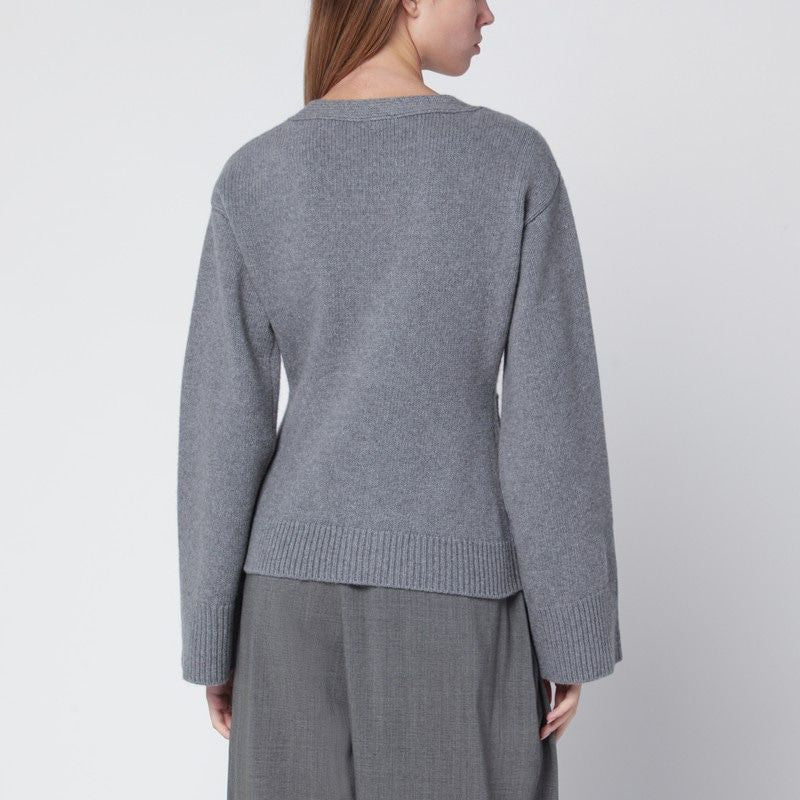 ALMADA LABEL Drea Cardigan in Wool and Cashmere Blend