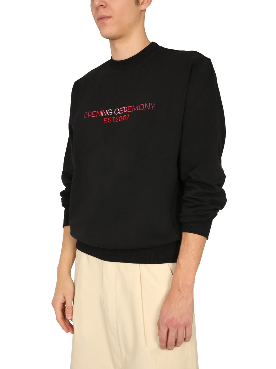 OPENING CEREMONY Classic Crew Neck Sweatshirt for Men