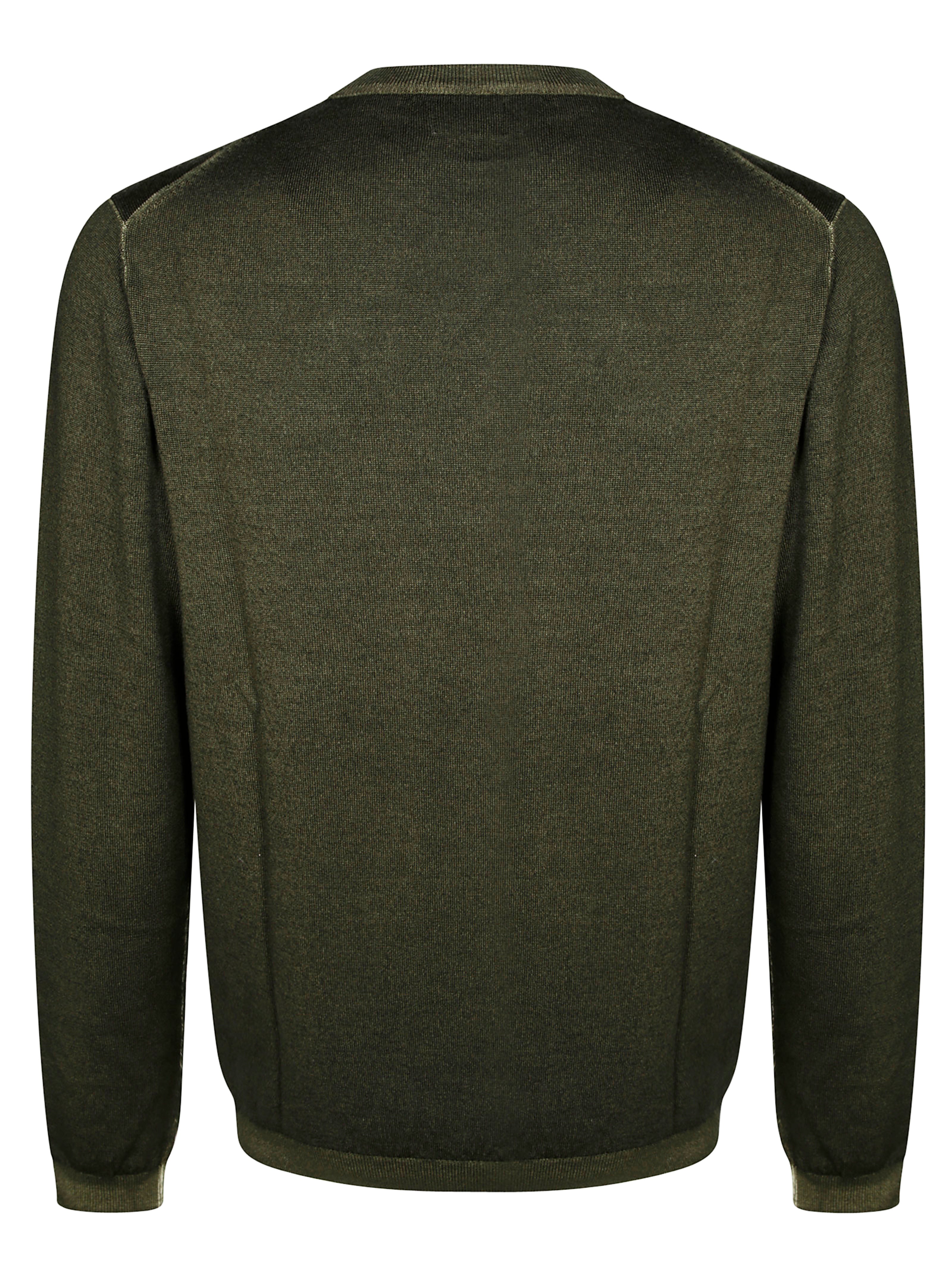 SUN 68 Vintage Effect Crewneck Sweater for Women