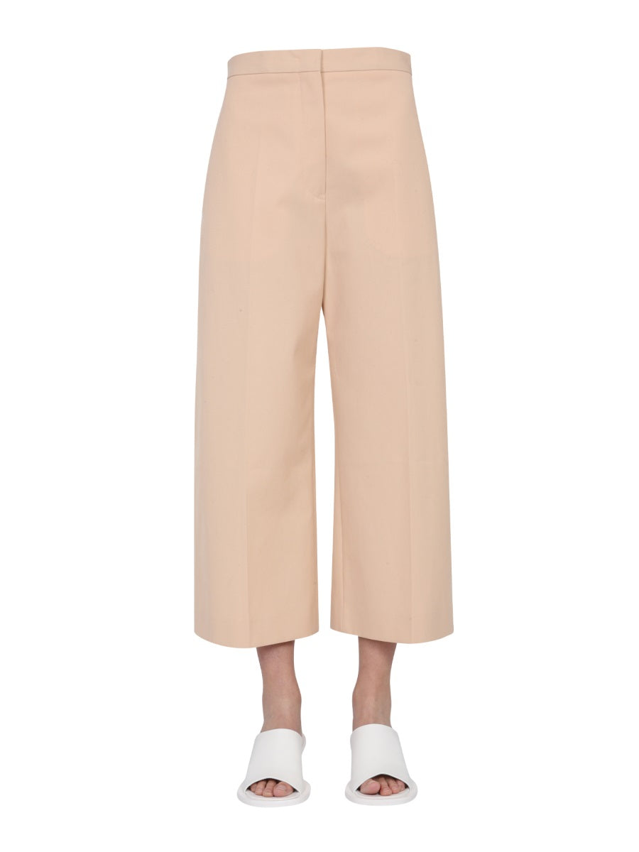 JIL SANDER Chic Cropped Trousers for Women