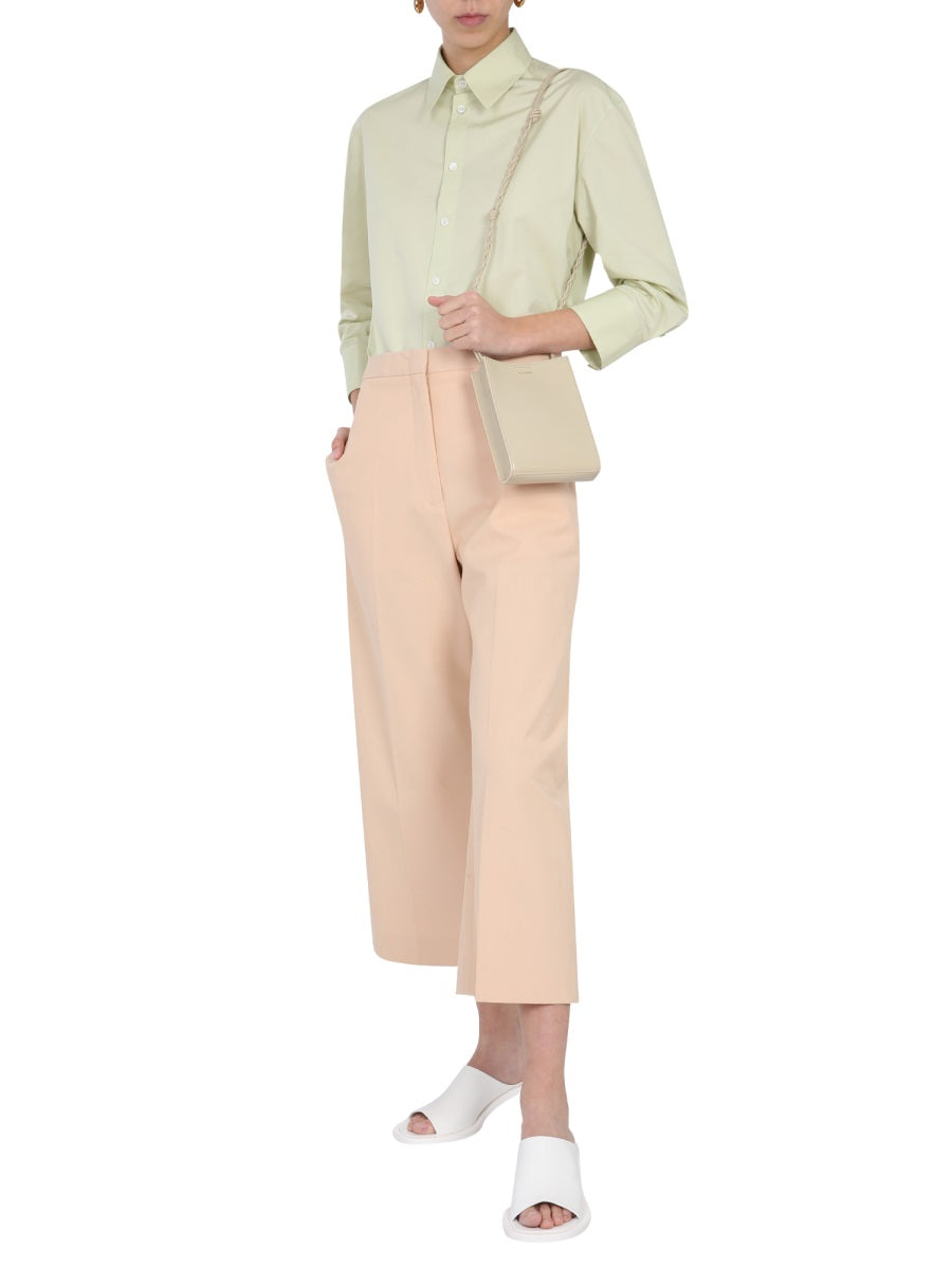 JIL SANDER Chic Cropped Trousers for Women