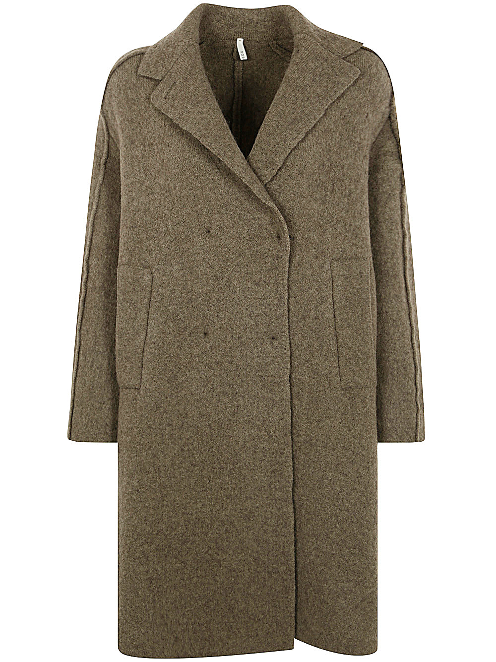 BOBOUTIC Double-Breasted Wool Blend Jacket for Women