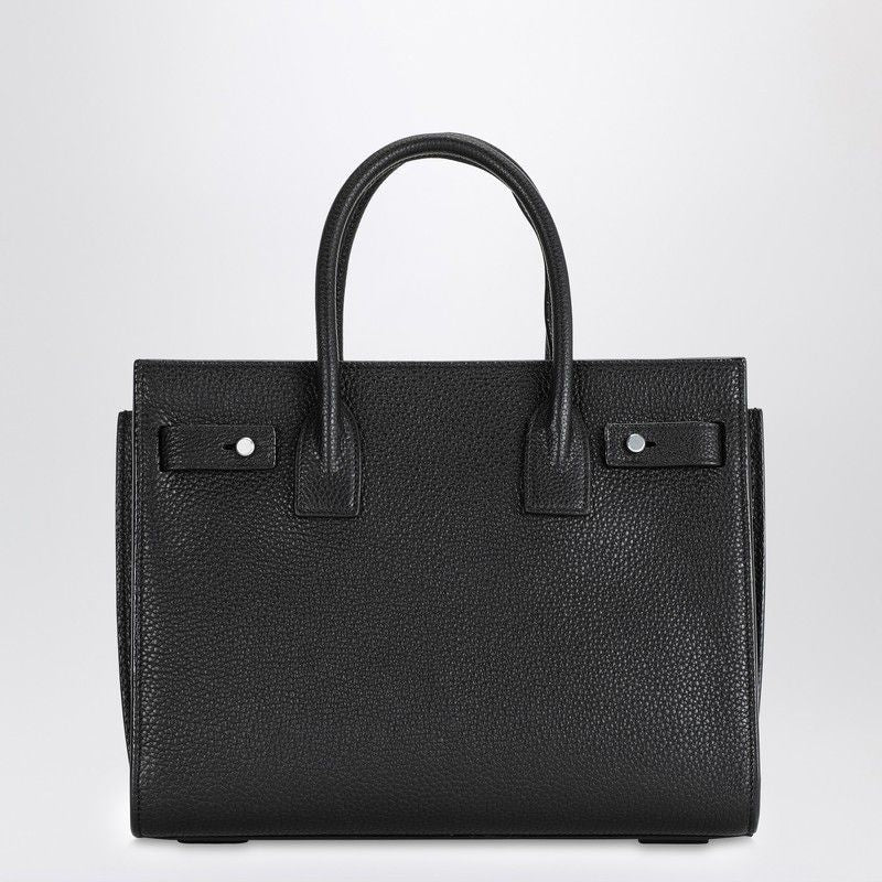 SAINT LAURENT Mini Grained Leather Handbag