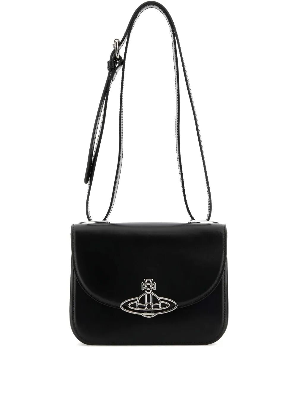 VIVIENNE WESTWOOD Linda Leather Crossbody Mini Handbag