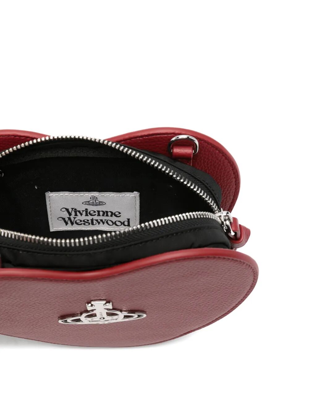 VIVIENNE WESTWOOD Mini Heart Crossbody Handbag - 17 x 19.5 x 7 CM