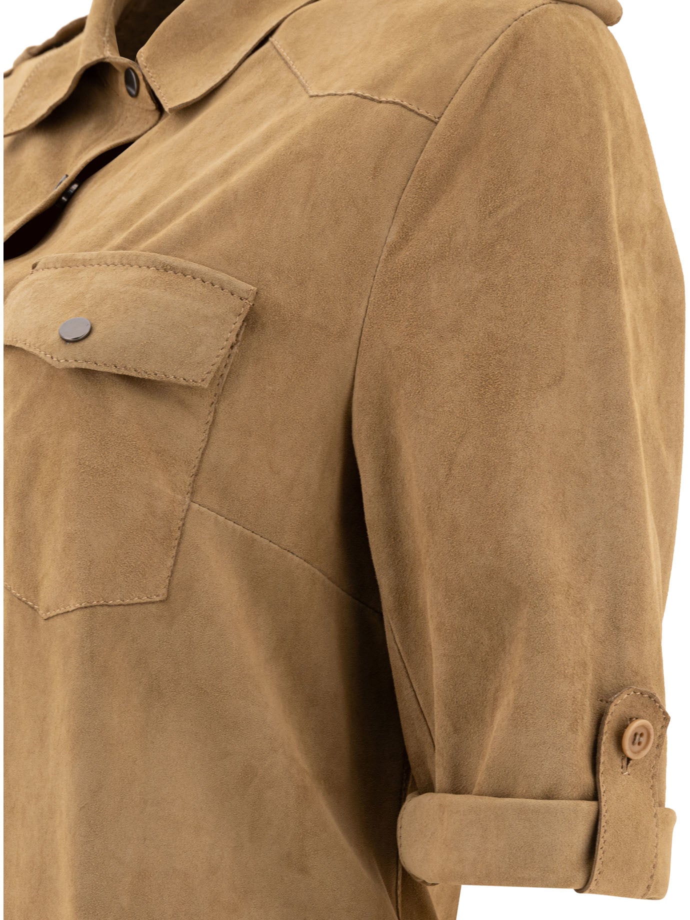 SALVATORE SANTORO Leather Shirt for Women - SS25 Collection