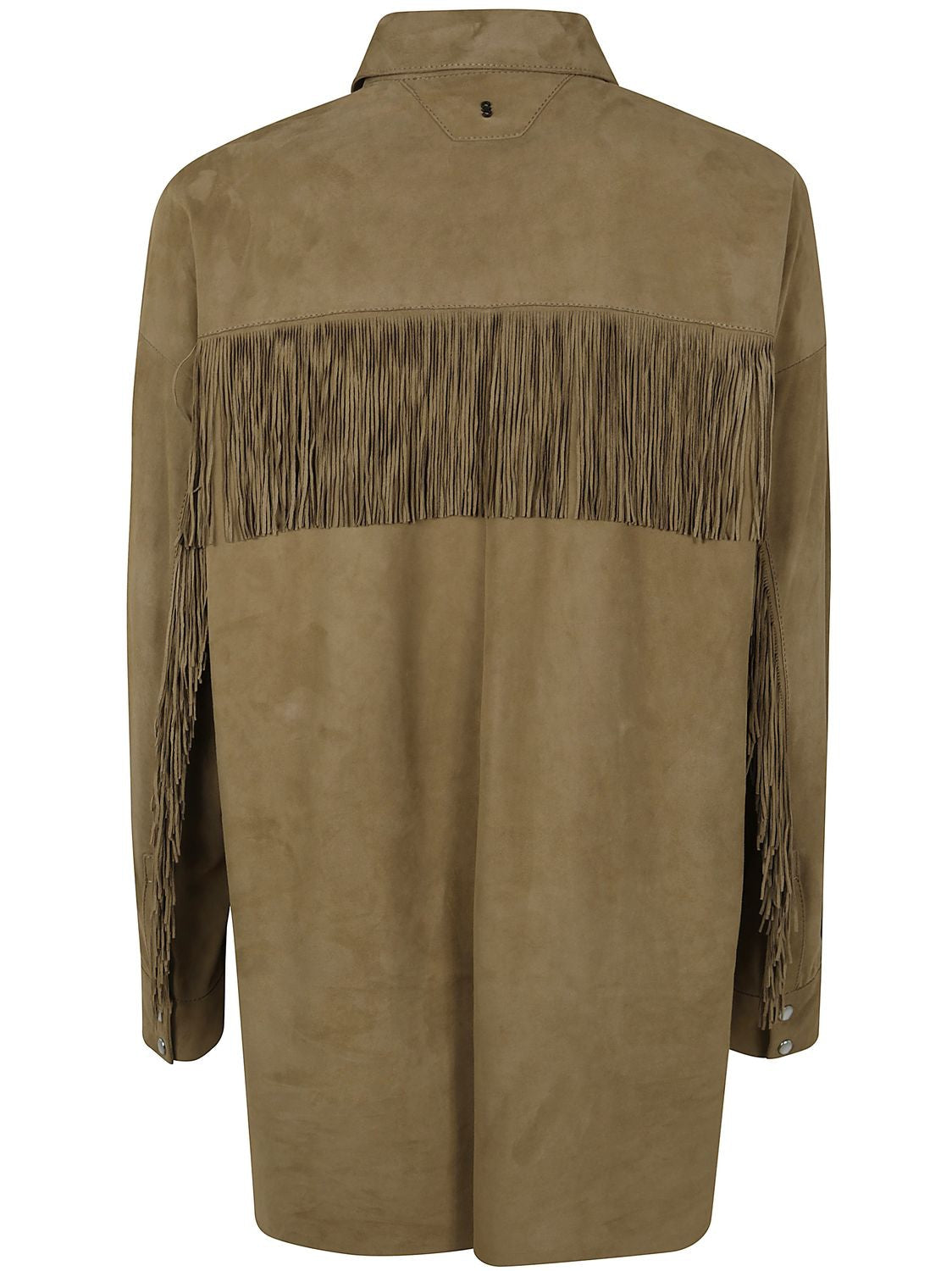 SALVATORE SANTORO Oversized Leather Jacket for Women