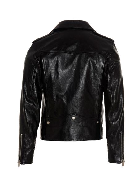 SAINT LAURENT Men's Biker Leather Jacket
