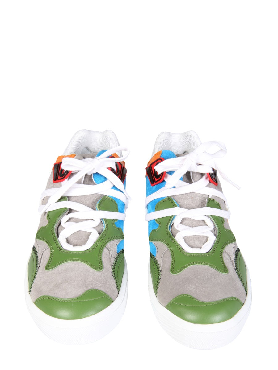 N°21 Men's Flat Sneaker with Rubber Sole - 2.5 CM