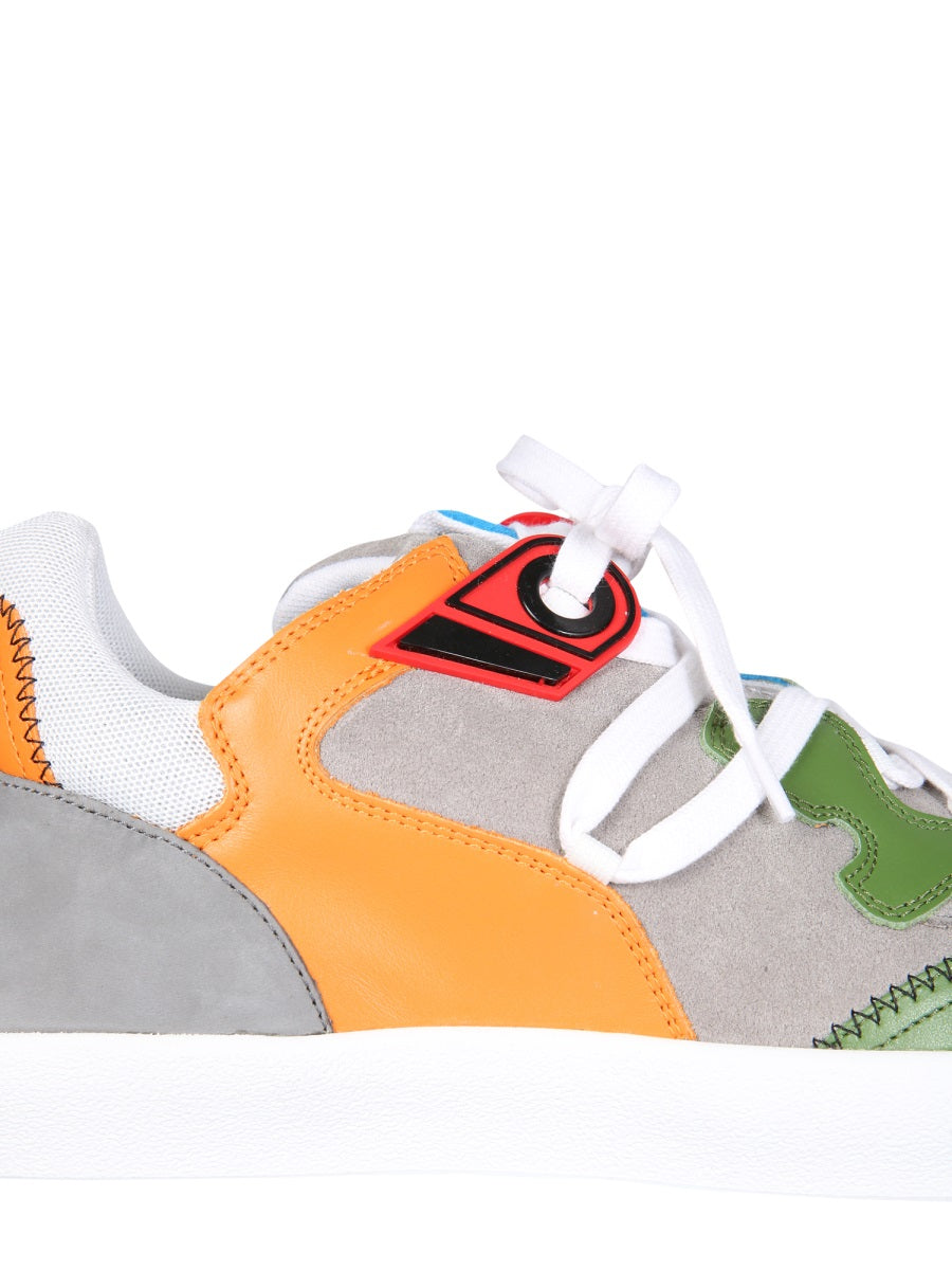 N°21 Men's Flat Sneaker with Rubber Sole - 2.5 CM