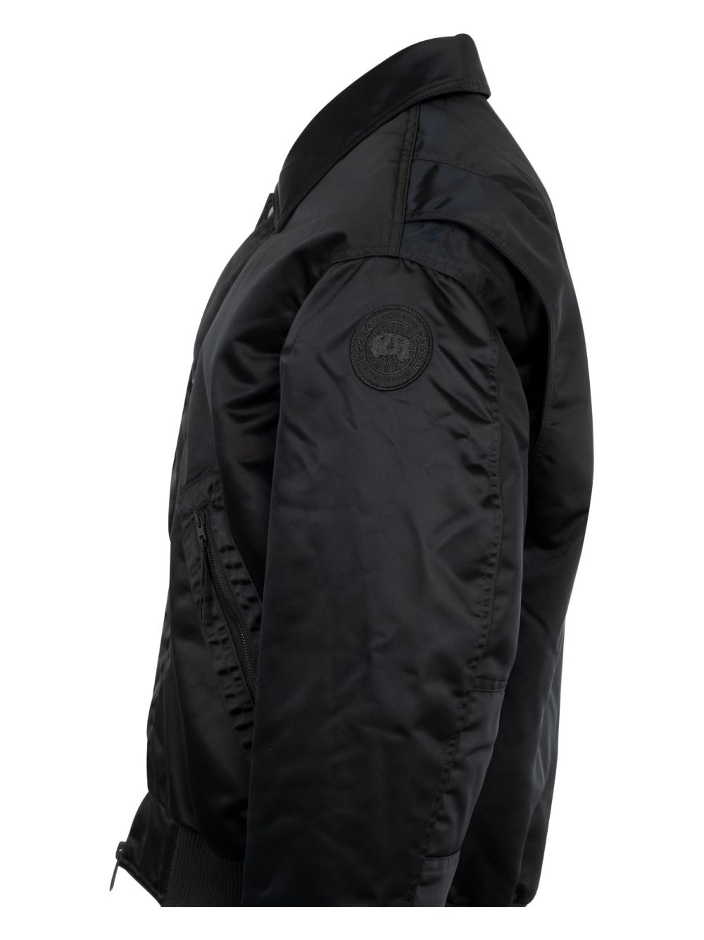 CANADA GOOSE Men's Nylon Bomber Jacket with Interior Backpack Straps
