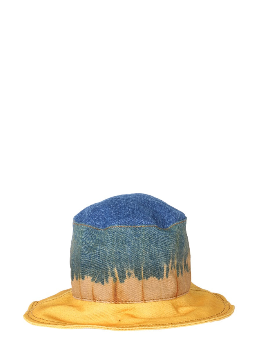ALBERTA FERRETTI Wide Brim Tie Dye Bucket Hat