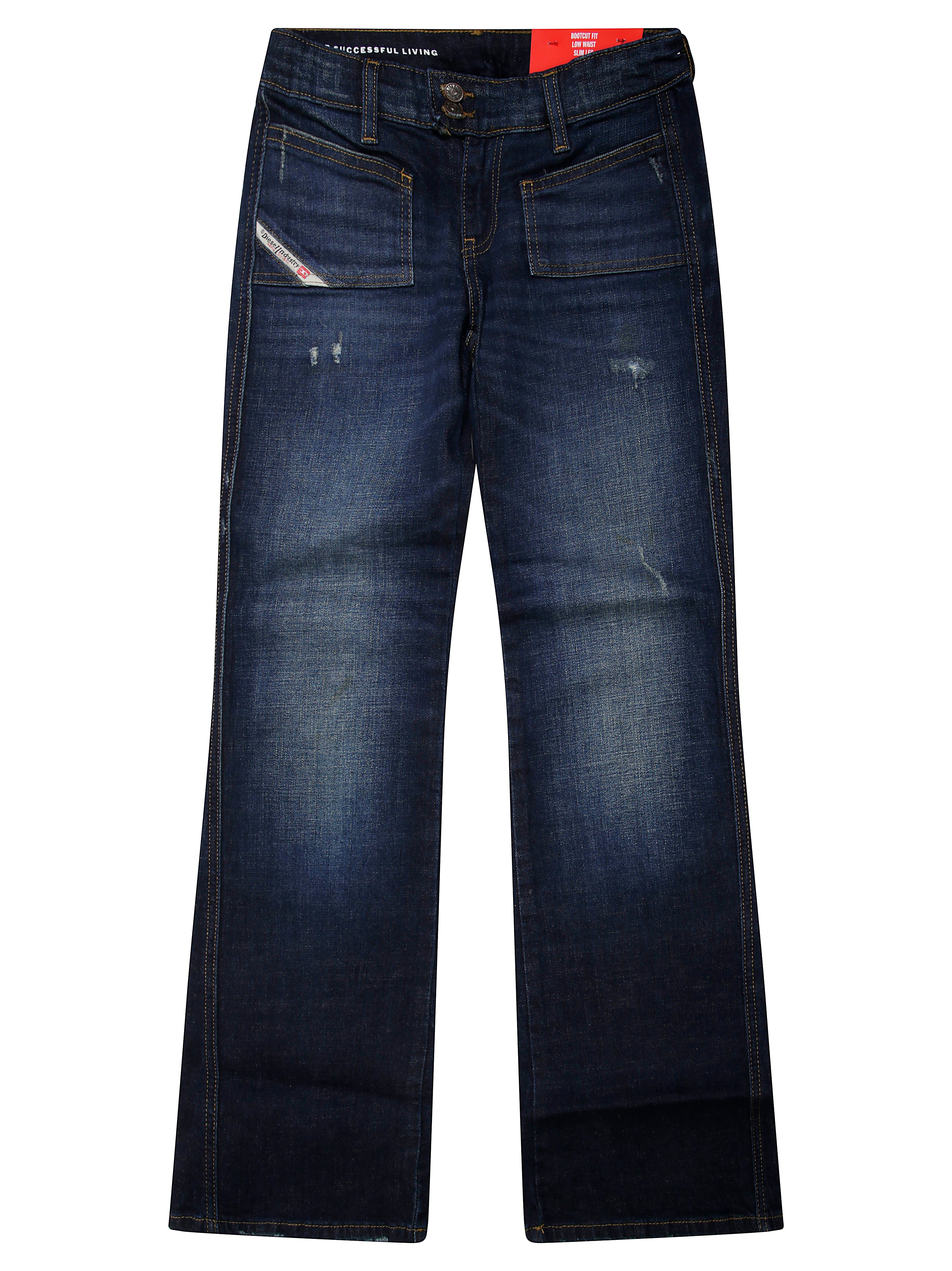 DIESEL Mini Ripped Casual Jeans