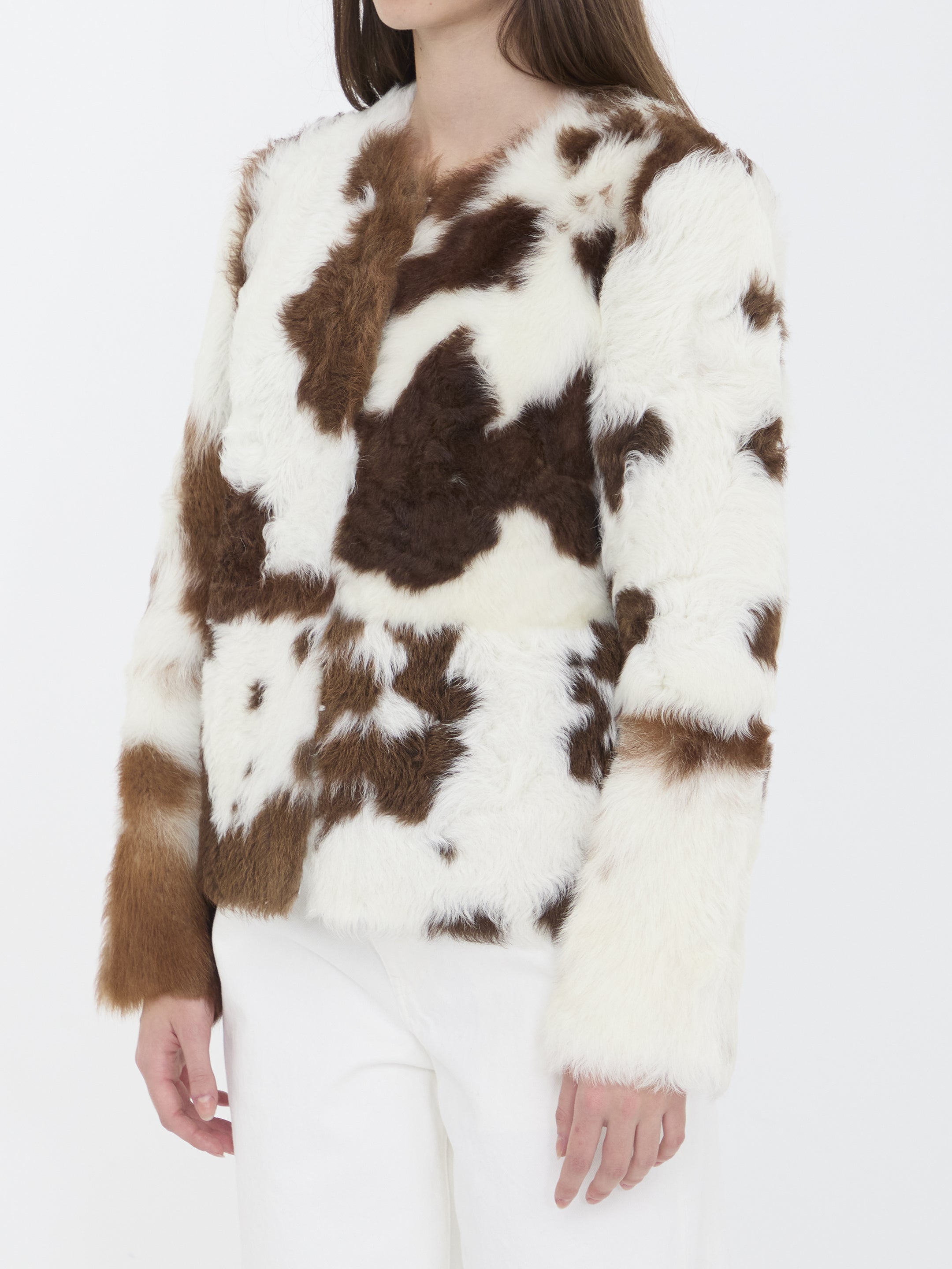 ZIMMERMANN Shearling Hypnotic Spot Jacket